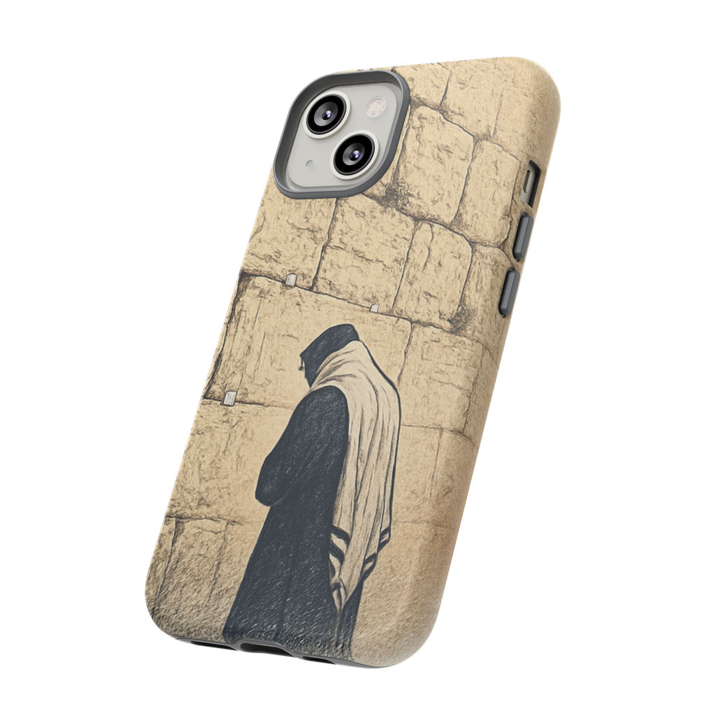 Western Wall Prayer Phone Case — Jewish Prayer Design Tough Cases