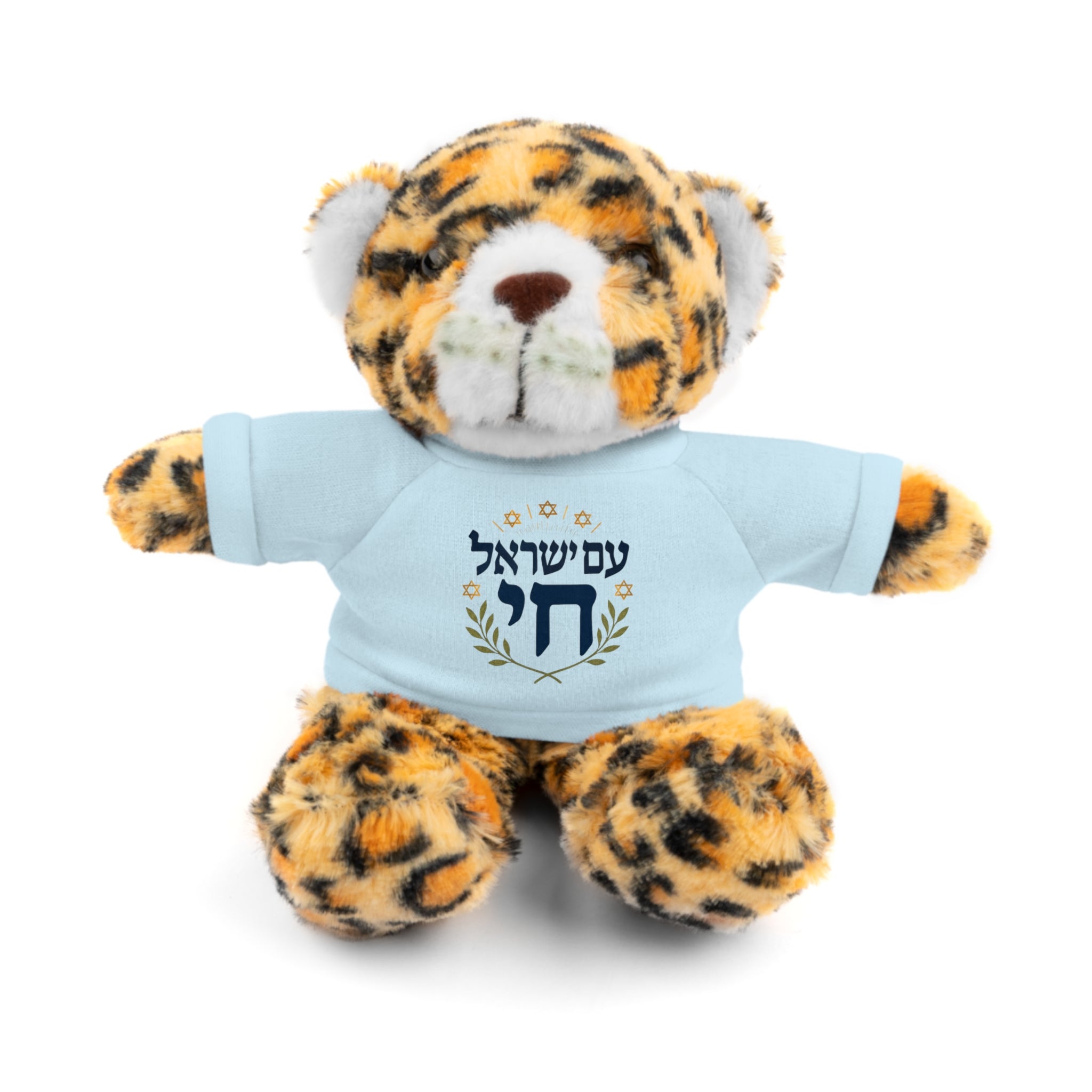 Israel Chai Teddy Bear — Plush Stuffed Animal with Tee