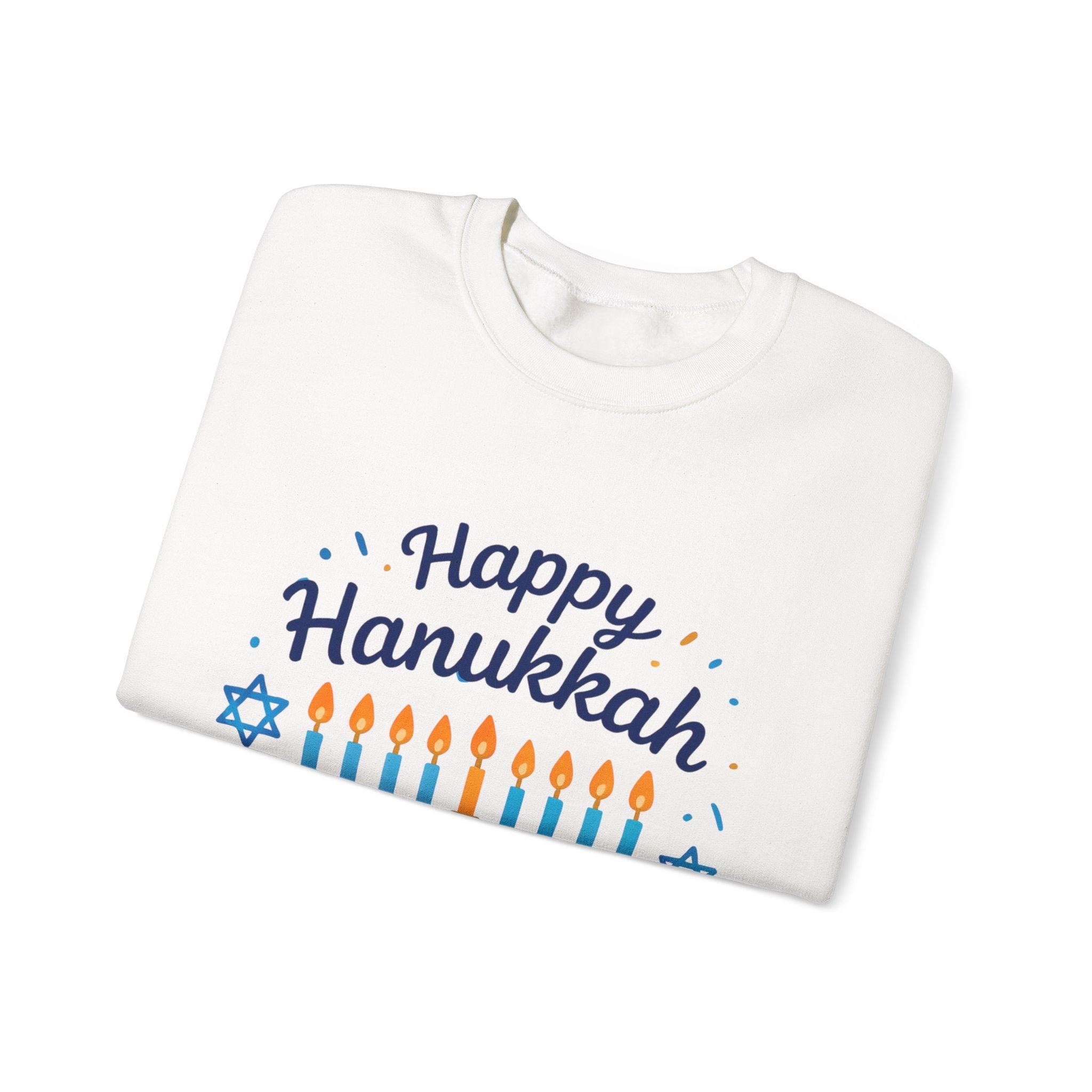 Happy Hanukkah Menorah Sweatshirt