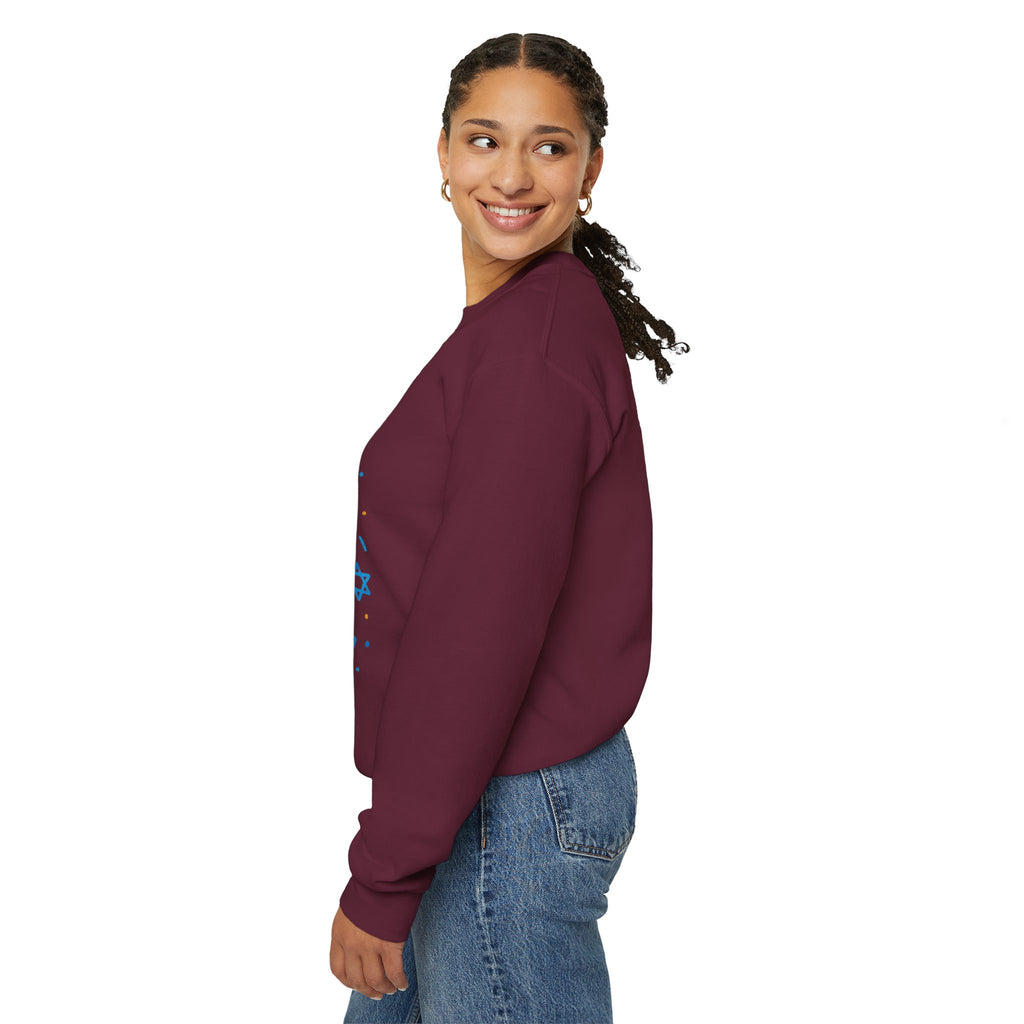 Happy Hanukkah Menorah Sweatshirt