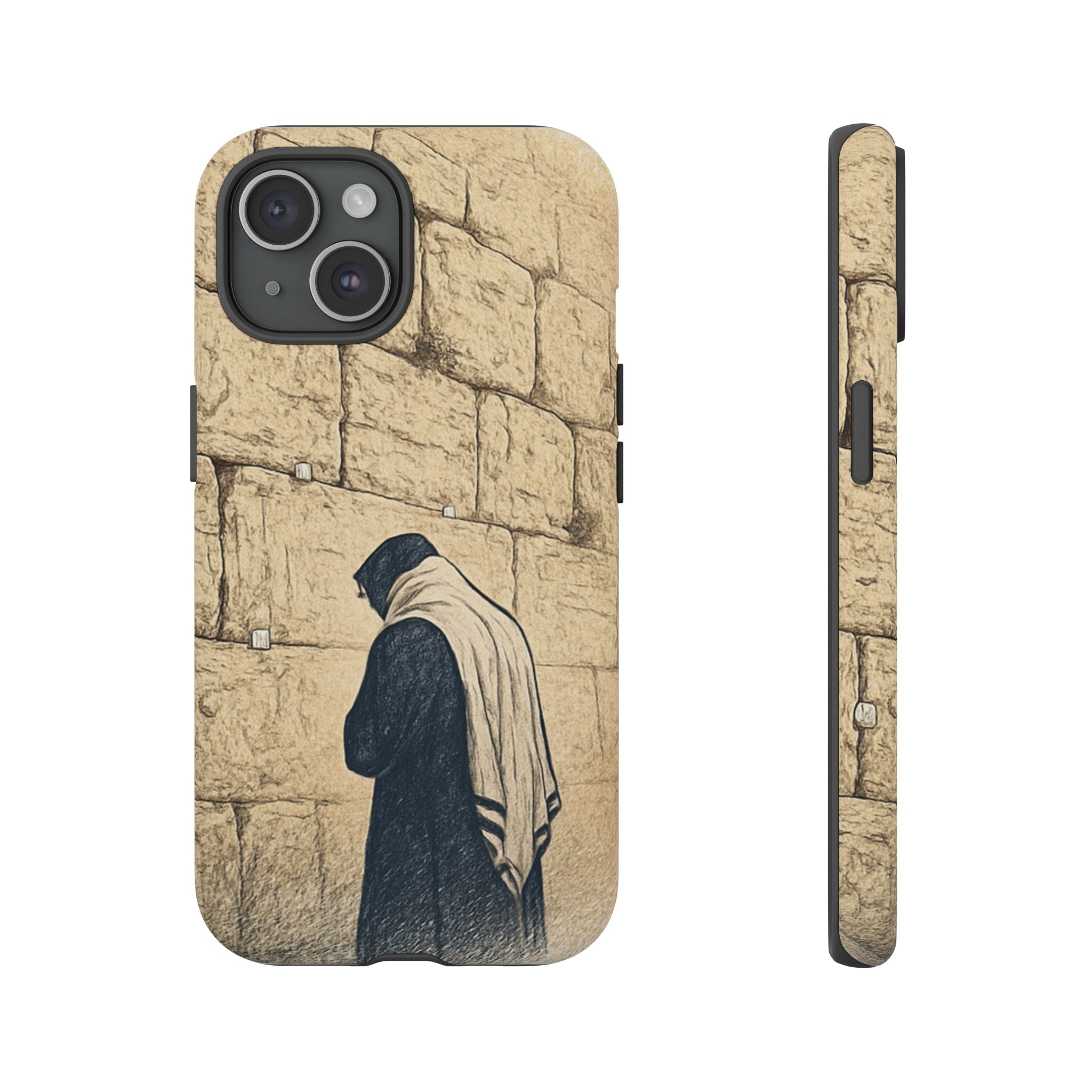 Western Wall Prayer Phone Case — Jewish Prayer Design Tough Cases