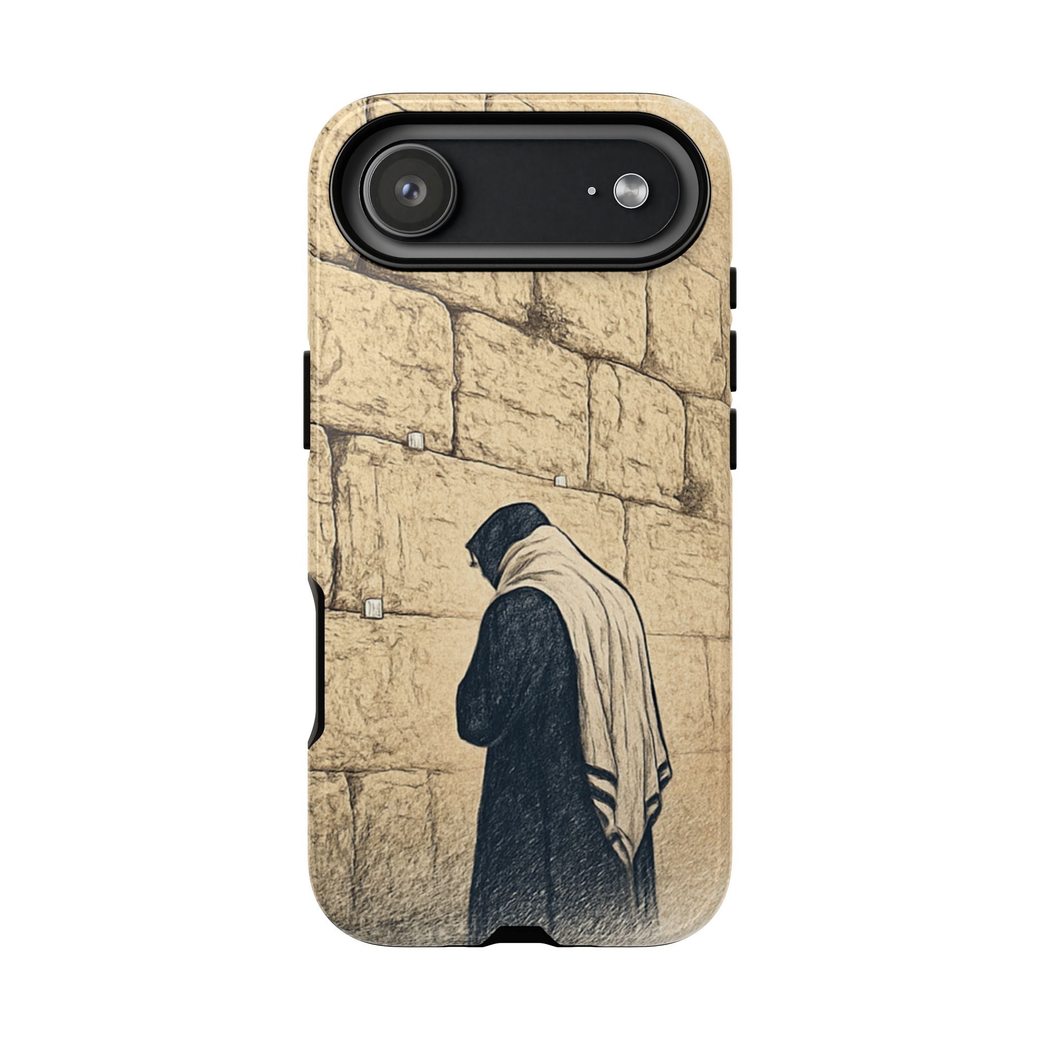 Western Wall Prayer Phone Case — Jewish Prayer Design Tough Cases