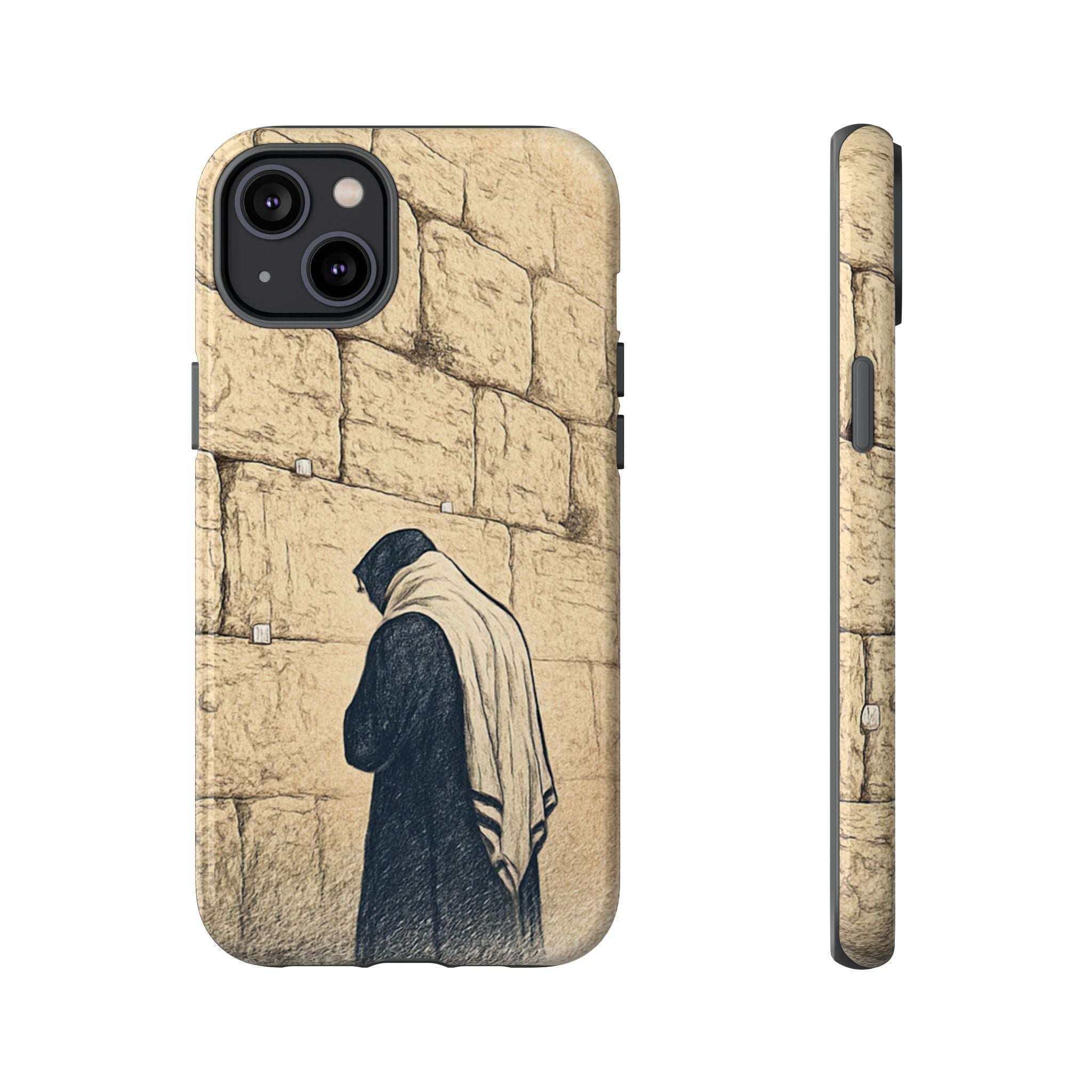Western Wall Prayer Phone Case — Jewish Prayer Design Tough Cases