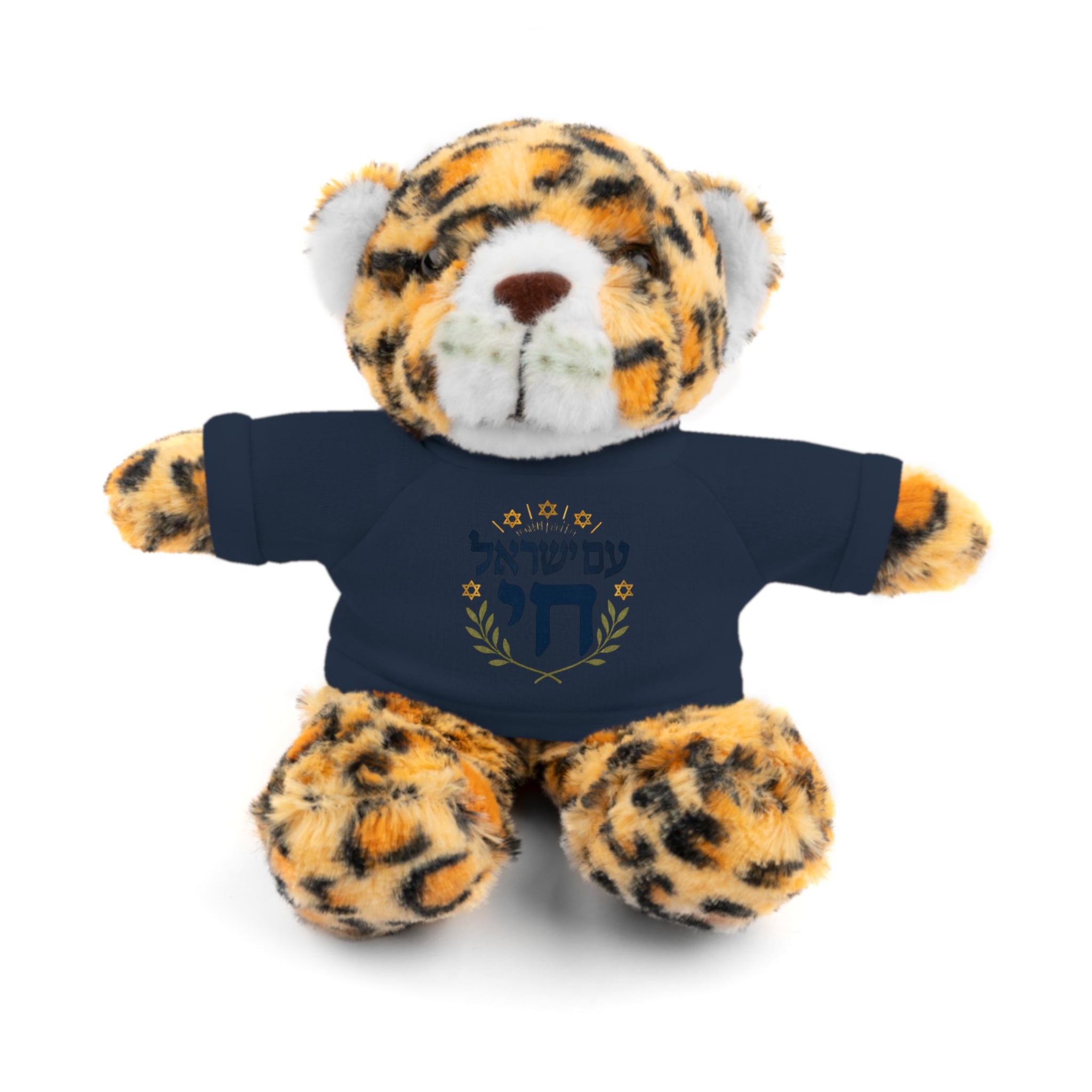 Israel Chai Teddy Bear — Plush Stuffed Animal with Tee