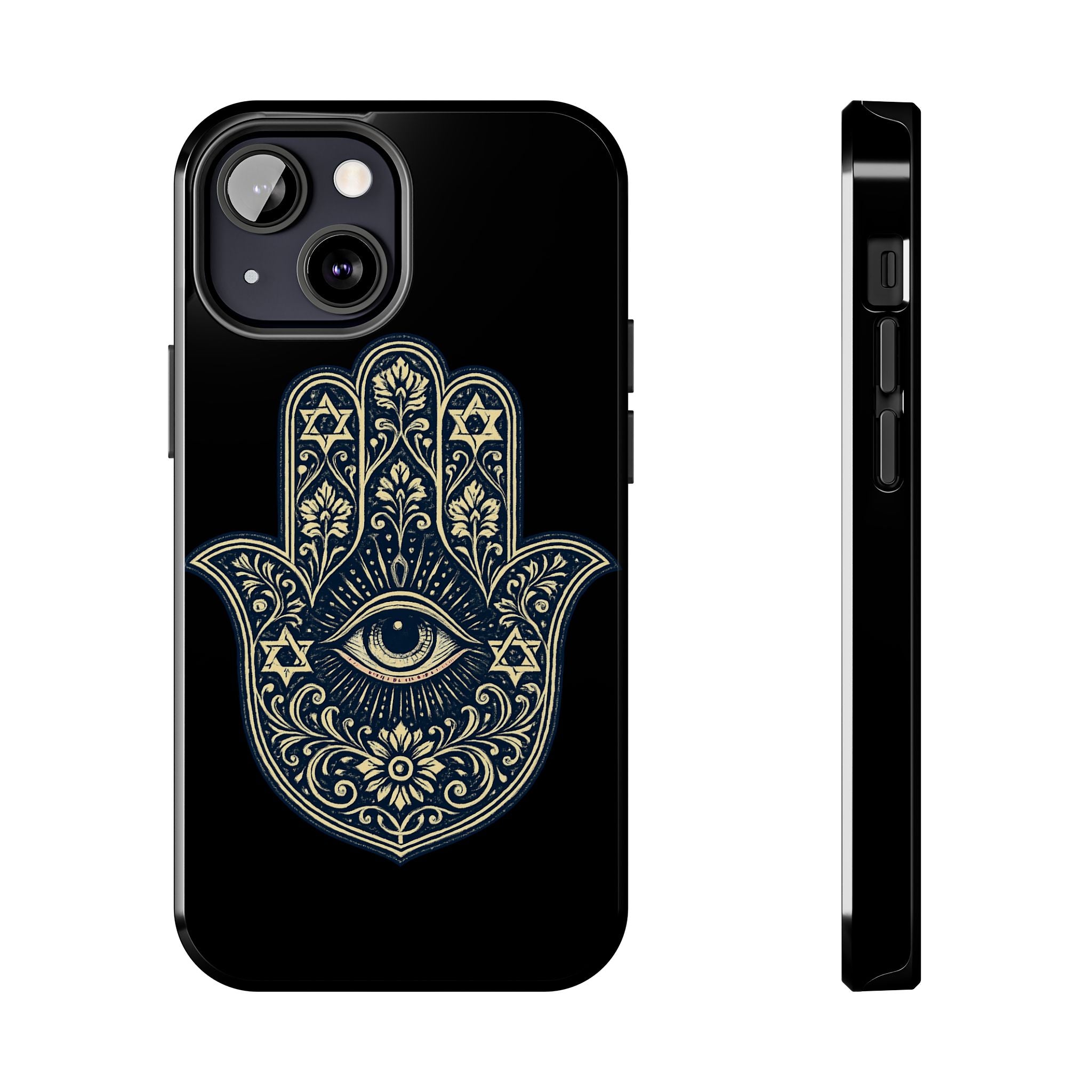 Hamsa Eye Tough Phone Case — Protective Spiritual Phone Cover