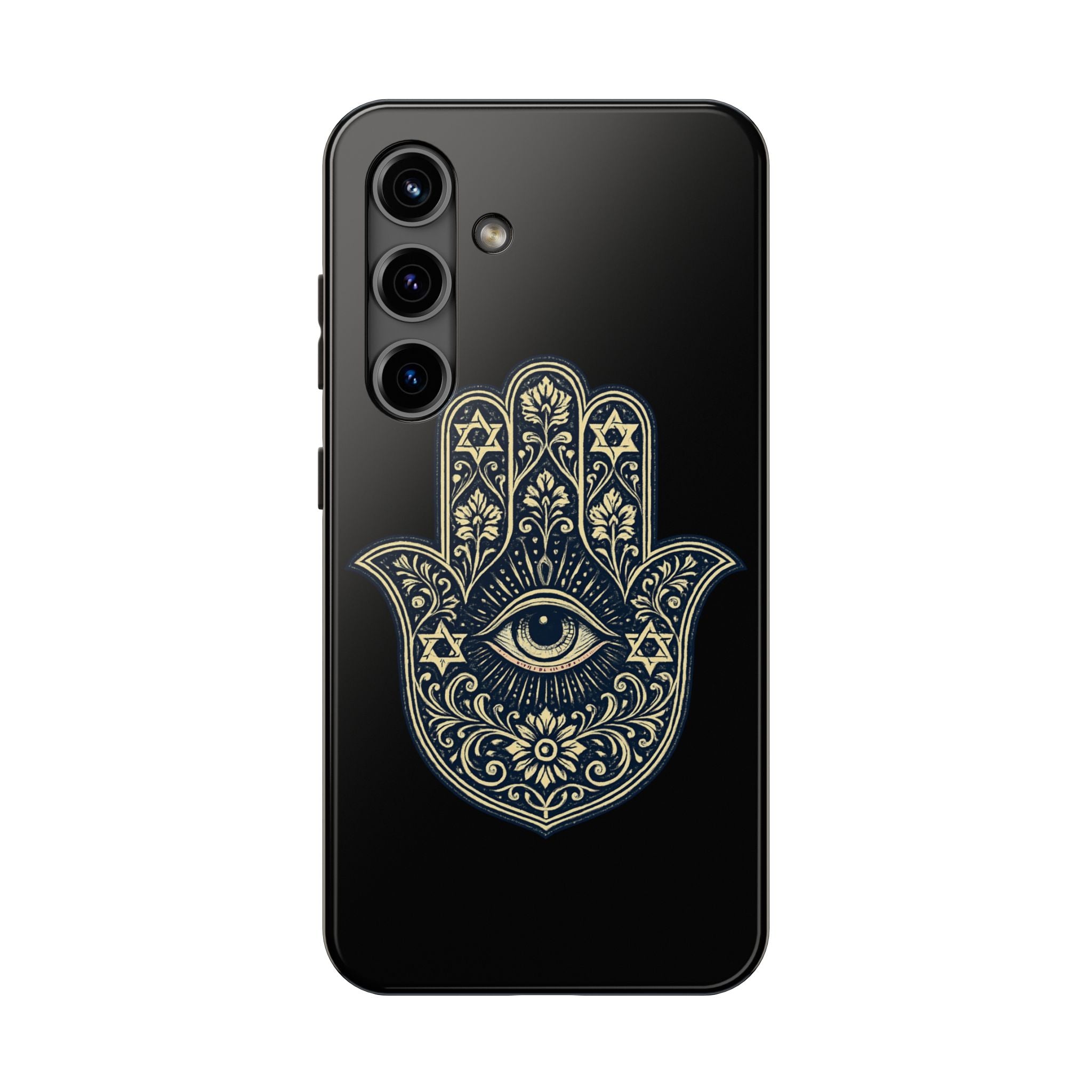 Hamsa Eye Tough Phone Case — Protective Spiritual Phone Cover