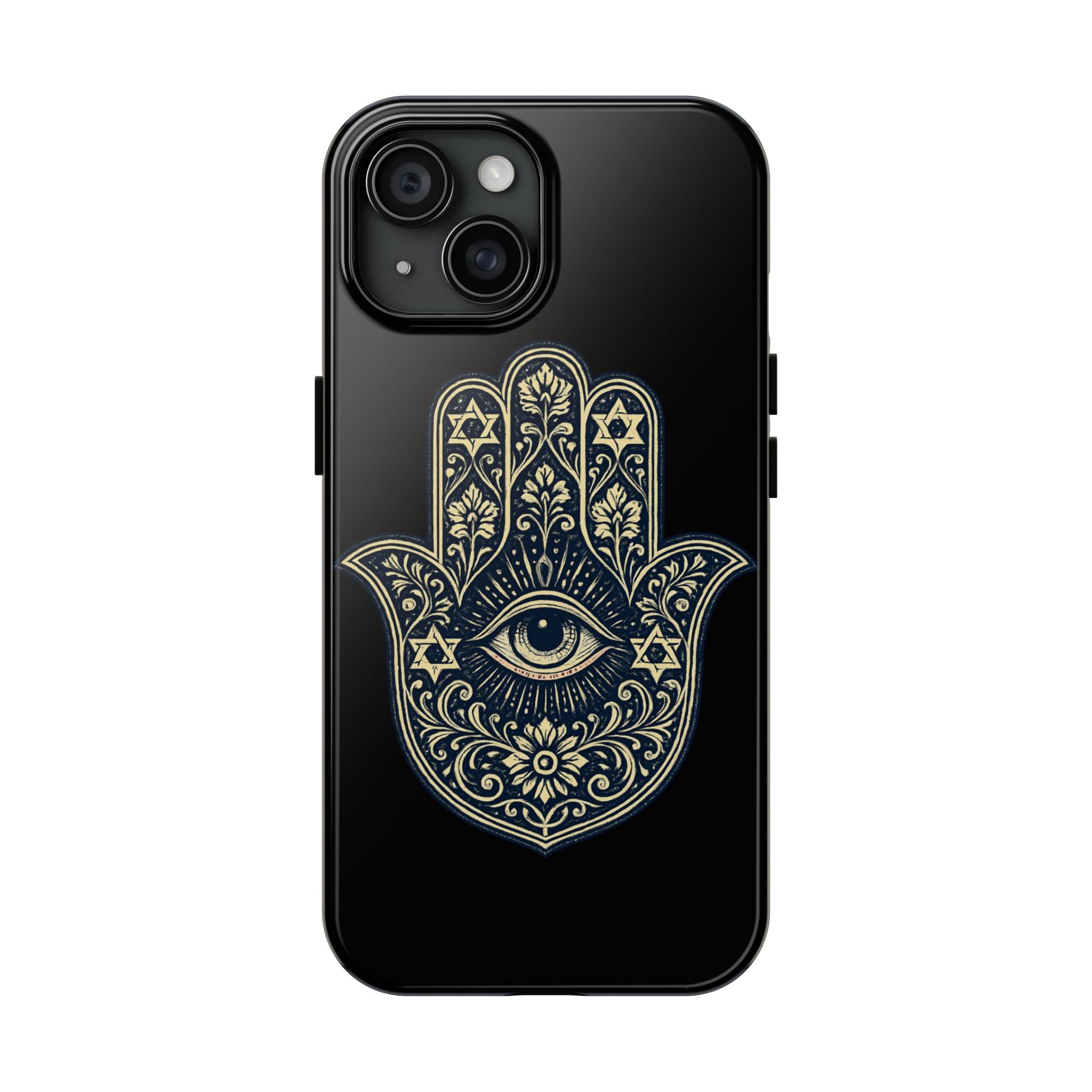 Hamsa Eye Tough Phone Case — Protective Spiritual Phone Cover