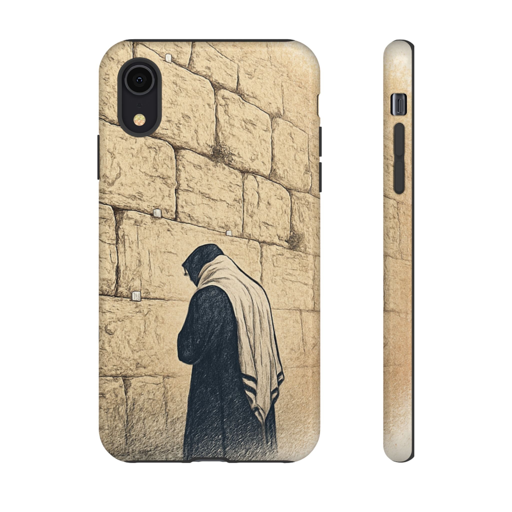 Western Wall Prayer Phone Case — Jewish Prayer Design Tough Cases