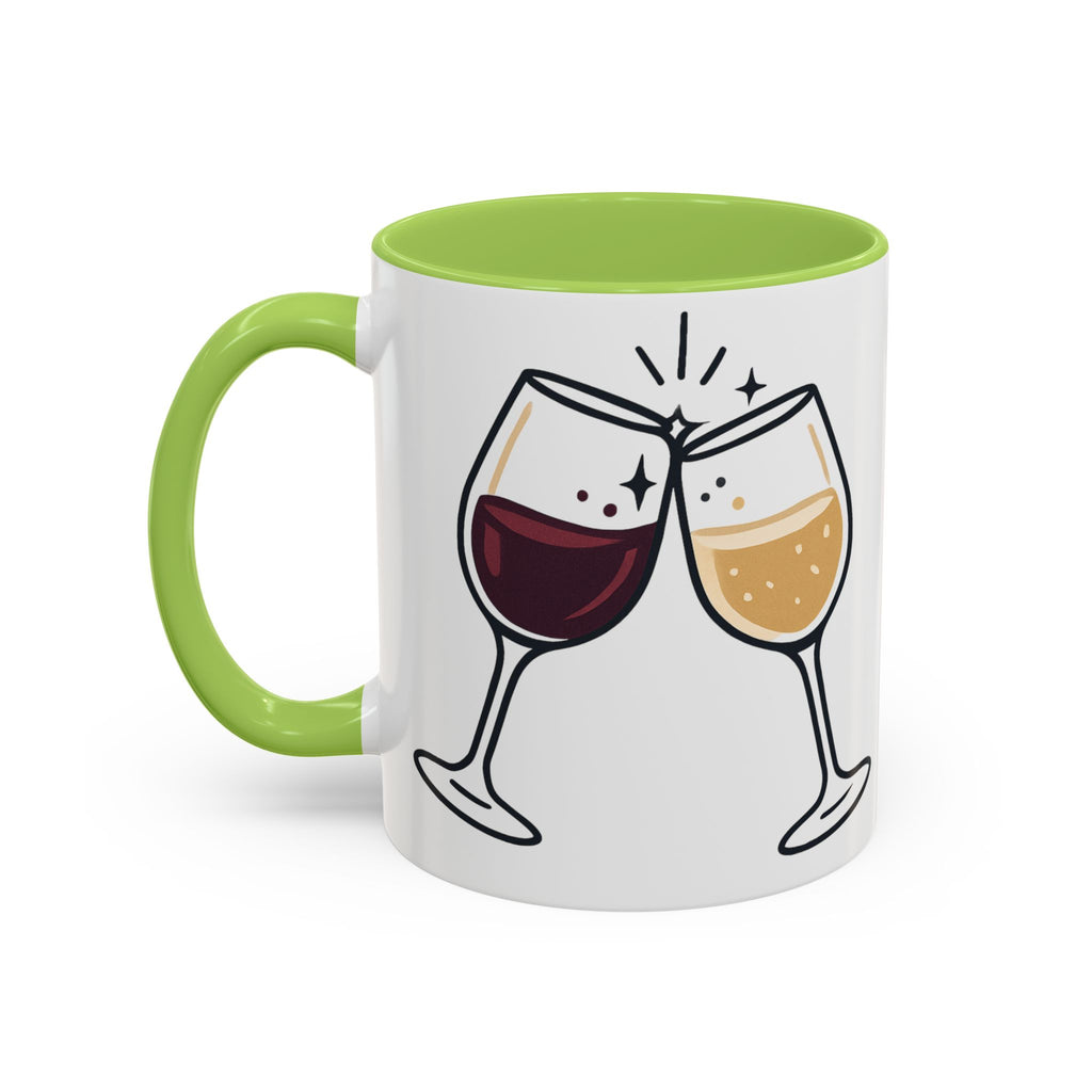 Jewish L’Chaim Accent Coffee Mug — Hebrew Toast Mug (11/15oz)