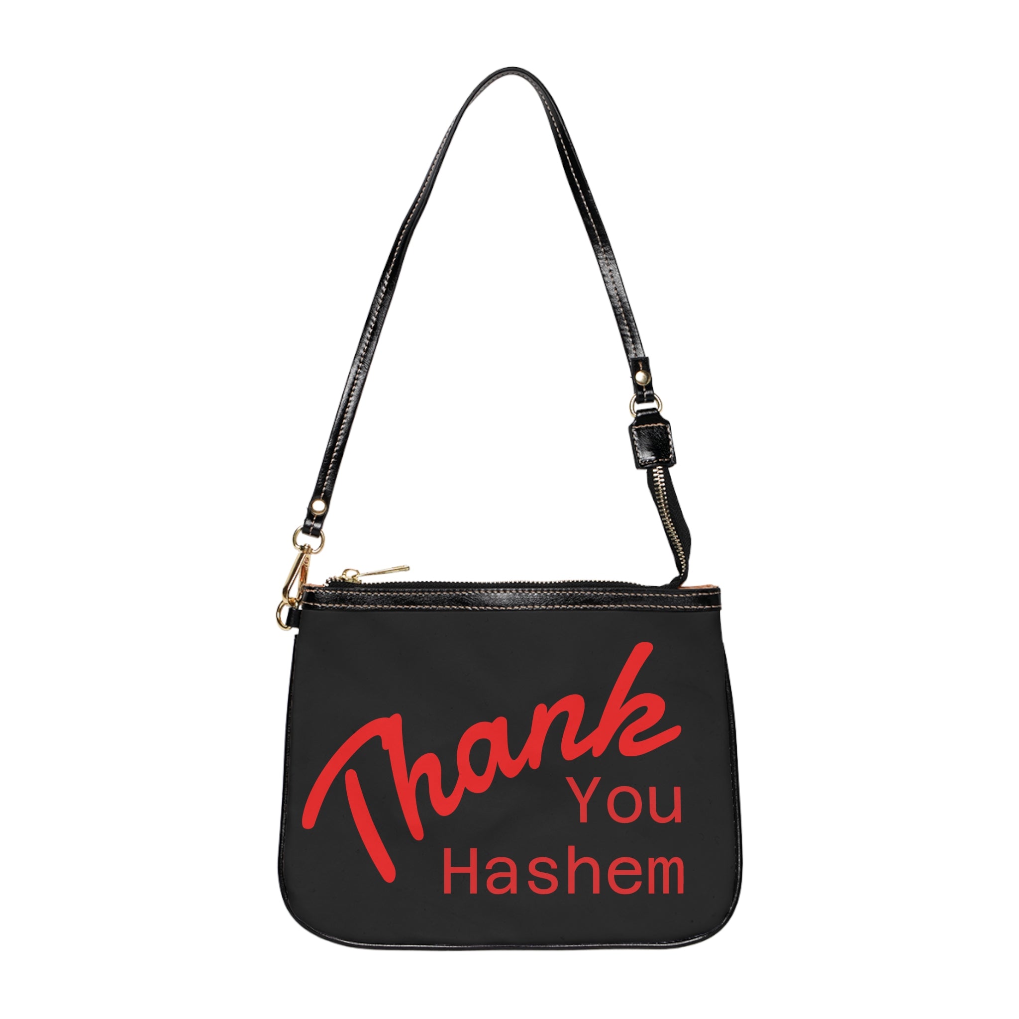 Thank You Hashem Jewish Shoulder Bag — Faith-Inspired Small Crossbody Purse
