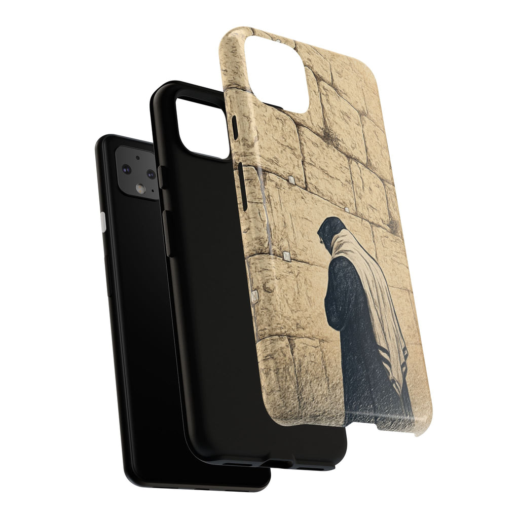 Western Wall Prayer Phone Case — Jewish Prayer Design Tough Cases