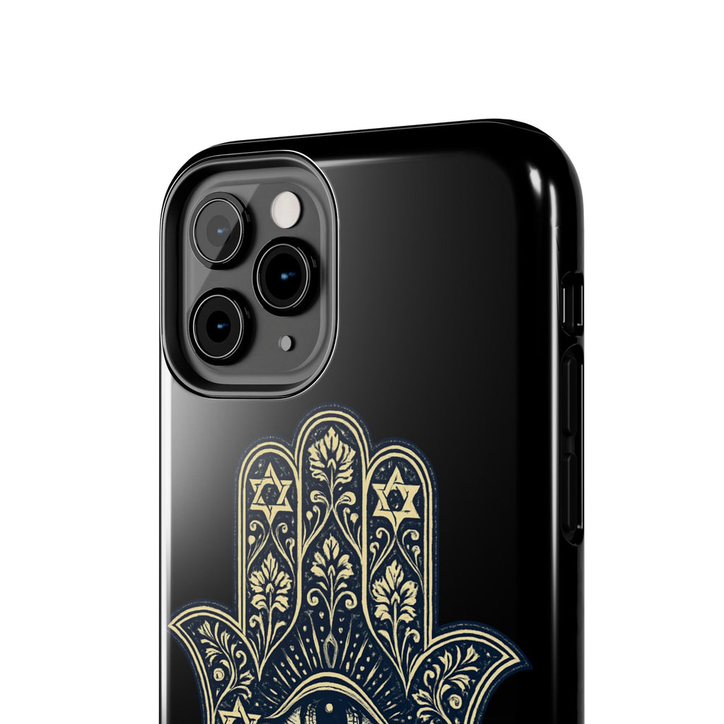 Hamsa Eye Tough Phone Case — Protective Spiritual Phone Cover