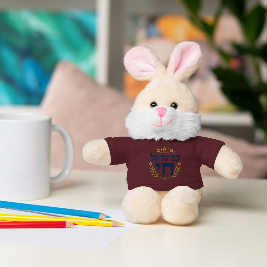 Israel Chai Teddy Bear — Plush Stuffed Animal with Tee
