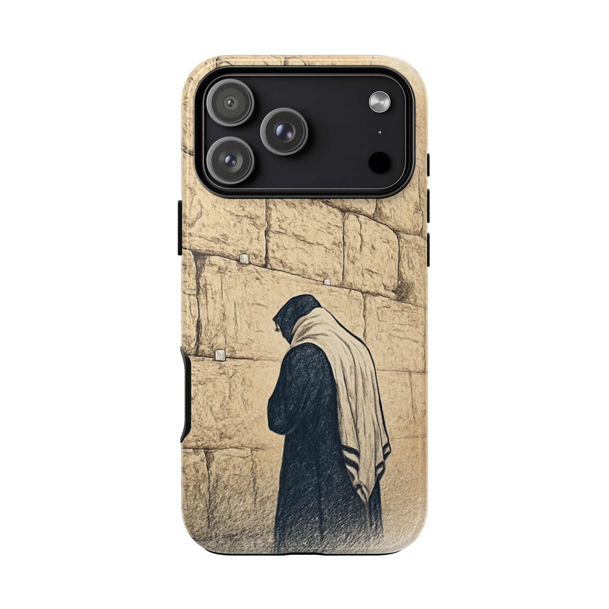 Western Wall Prayer Phone Case — Jewish Prayer Design Tough Cases