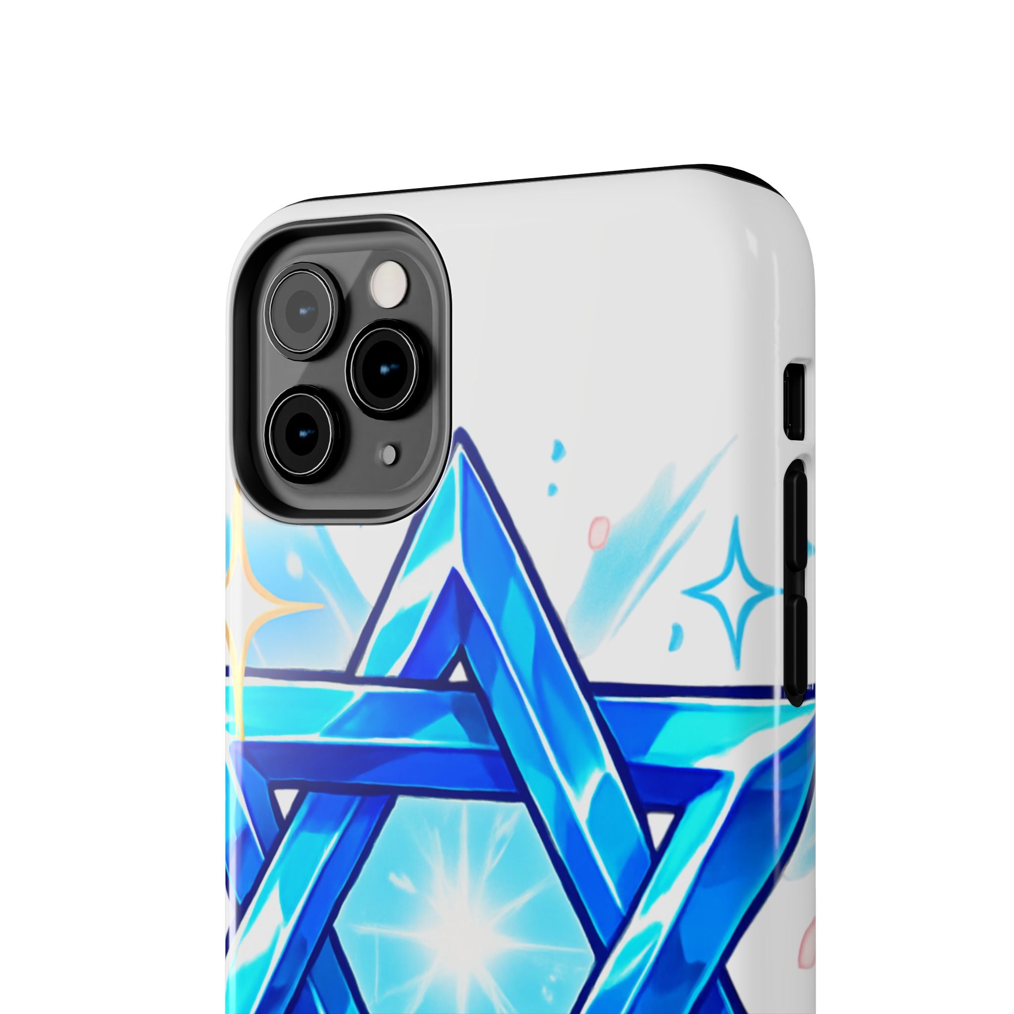 Star of David Blue Phone Case — Jewish Protection Design | Jewish Gift
