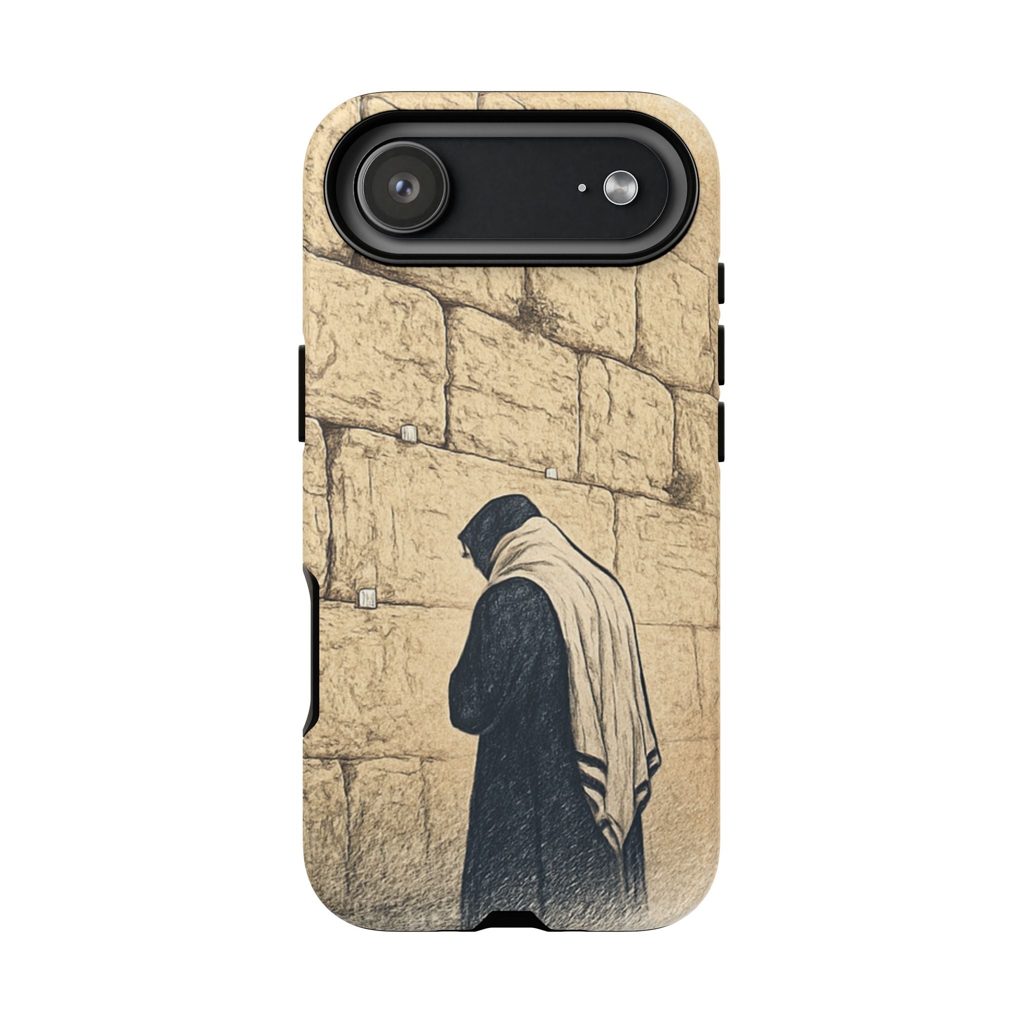 Western Wall Prayer Phone Case — Jewish Prayer Design Tough Cases