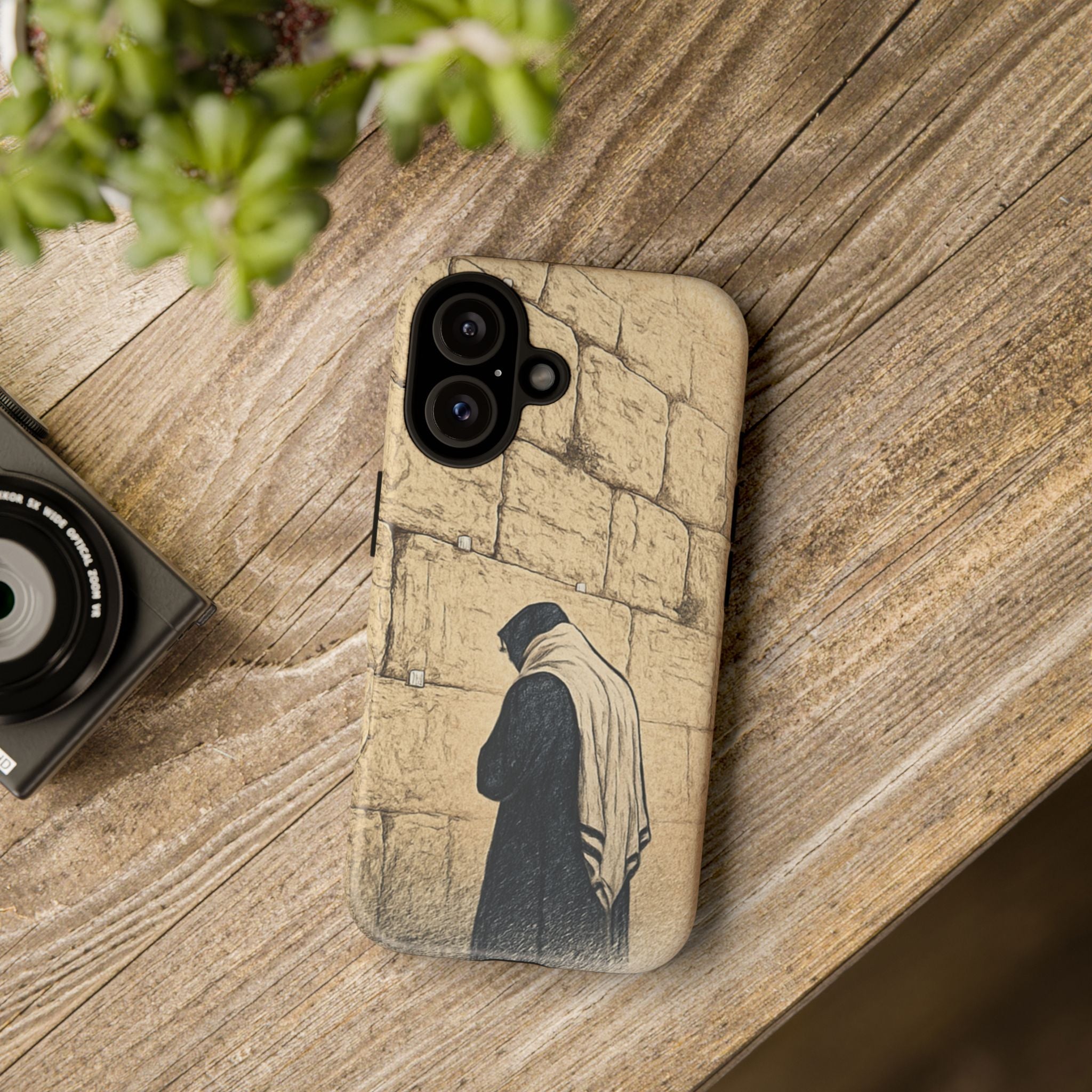 Western Wall Prayer Phone Case — Jewish Prayer Design Tough Cases