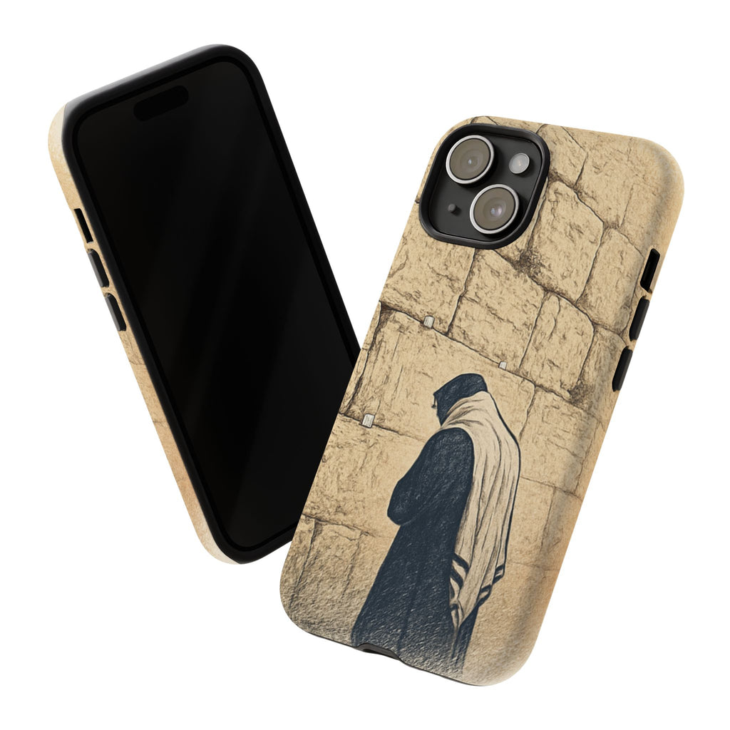 Western Wall Prayer Phone Case — Jewish Prayer Design Tough Cases
