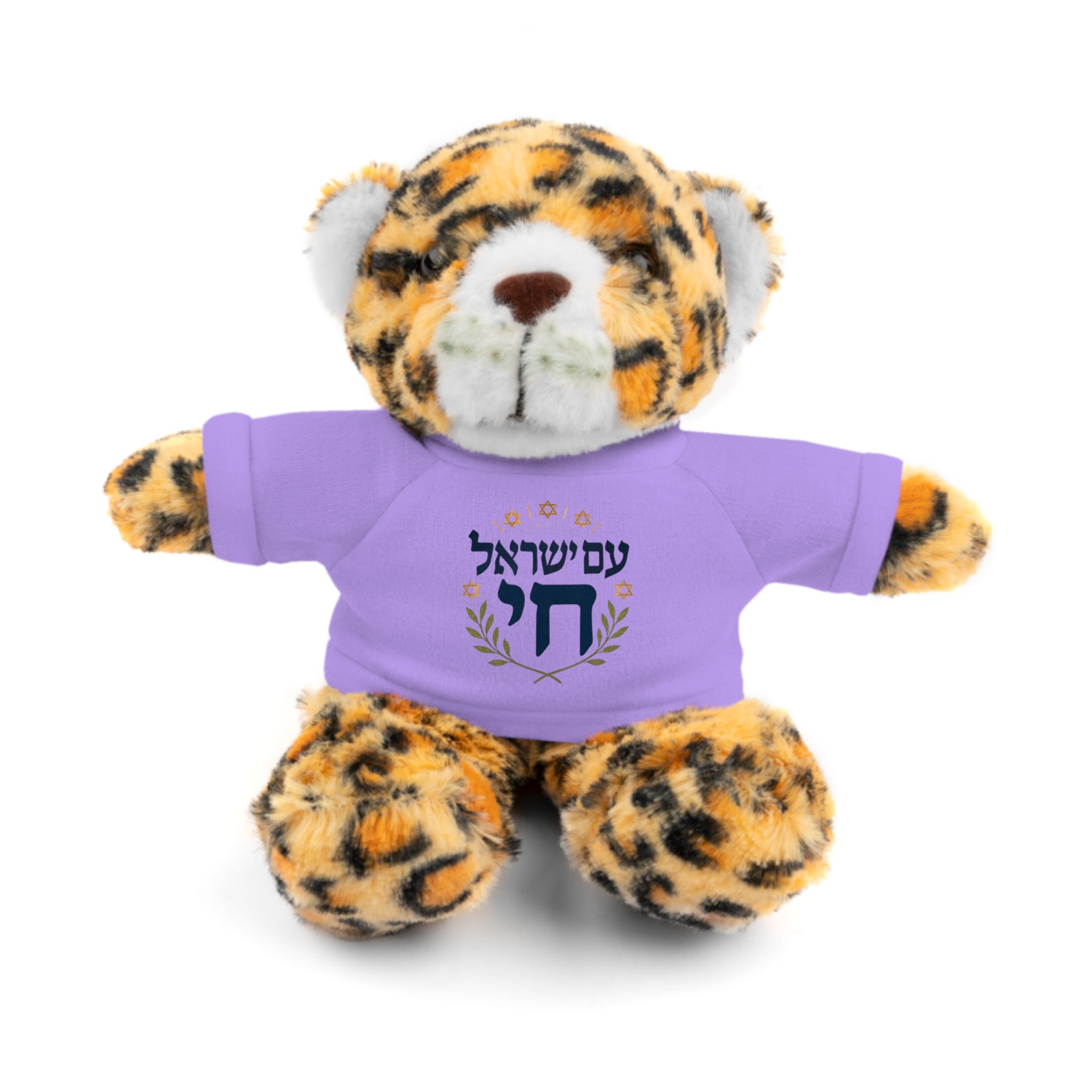Israel Chai Teddy Bear — Plush Stuffed Animal with Tee