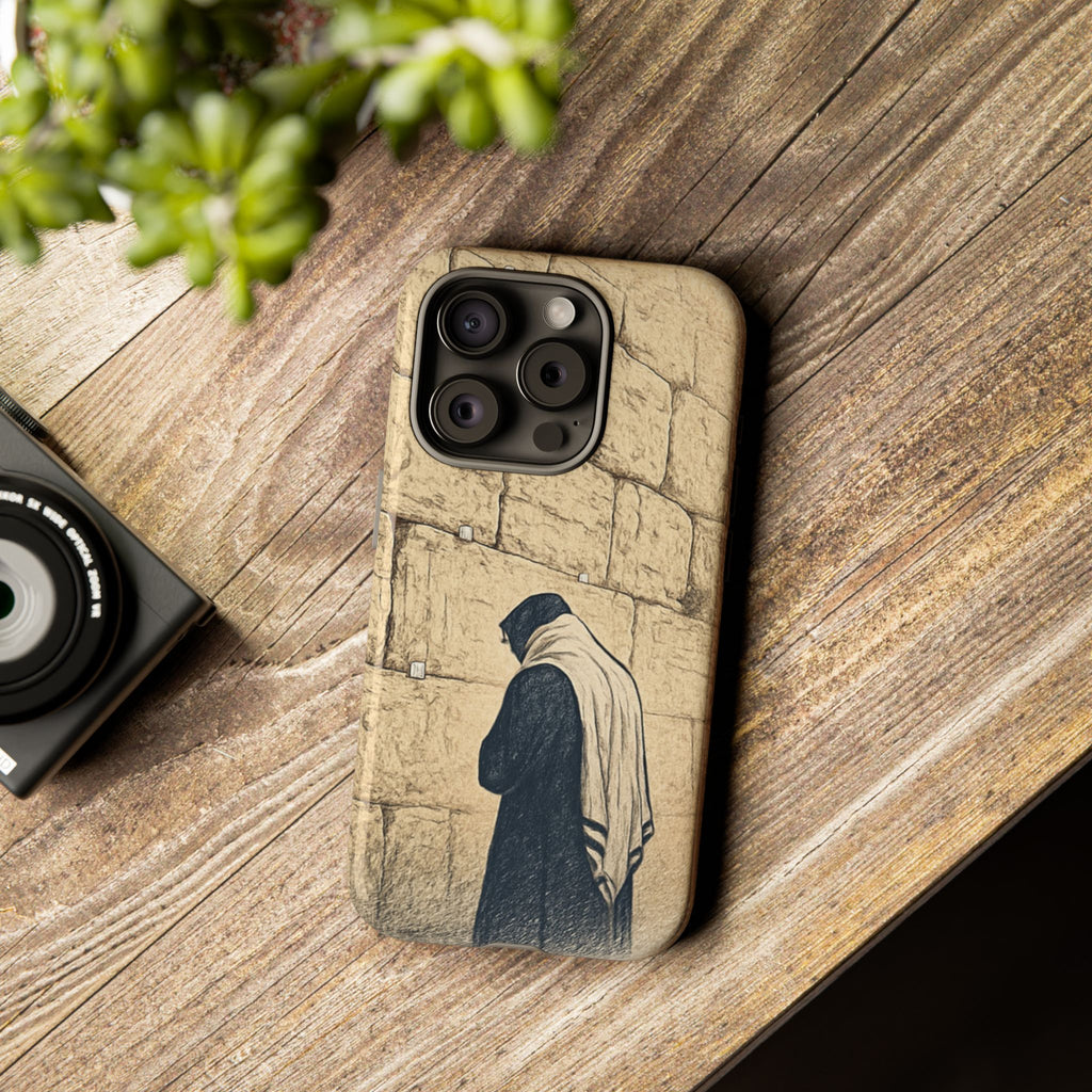 Western Wall Prayer Phone Case — Jewish Prayer Design Tough Cases