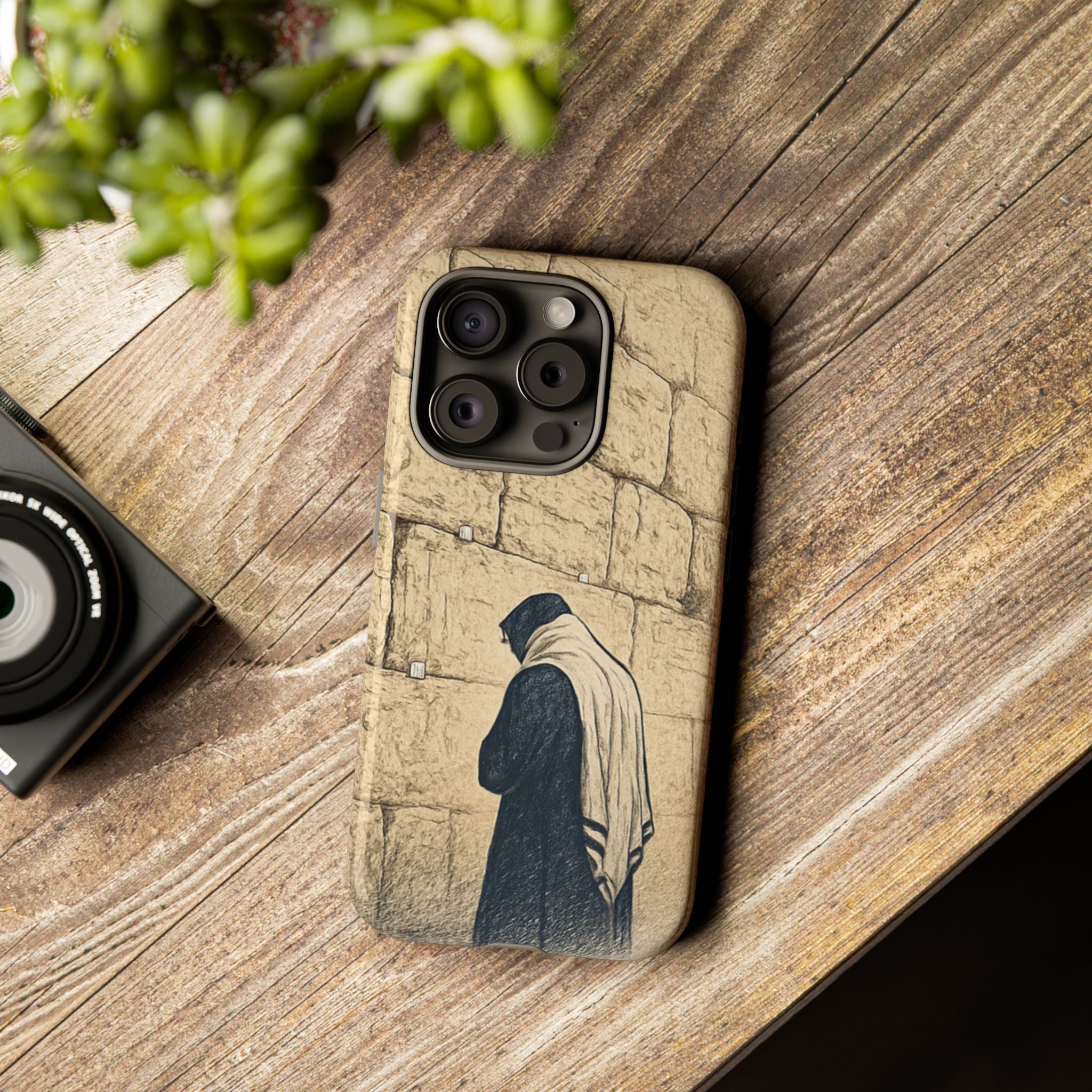 Western Wall Prayer Phone Case — Jewish Prayer Design Tough Cases