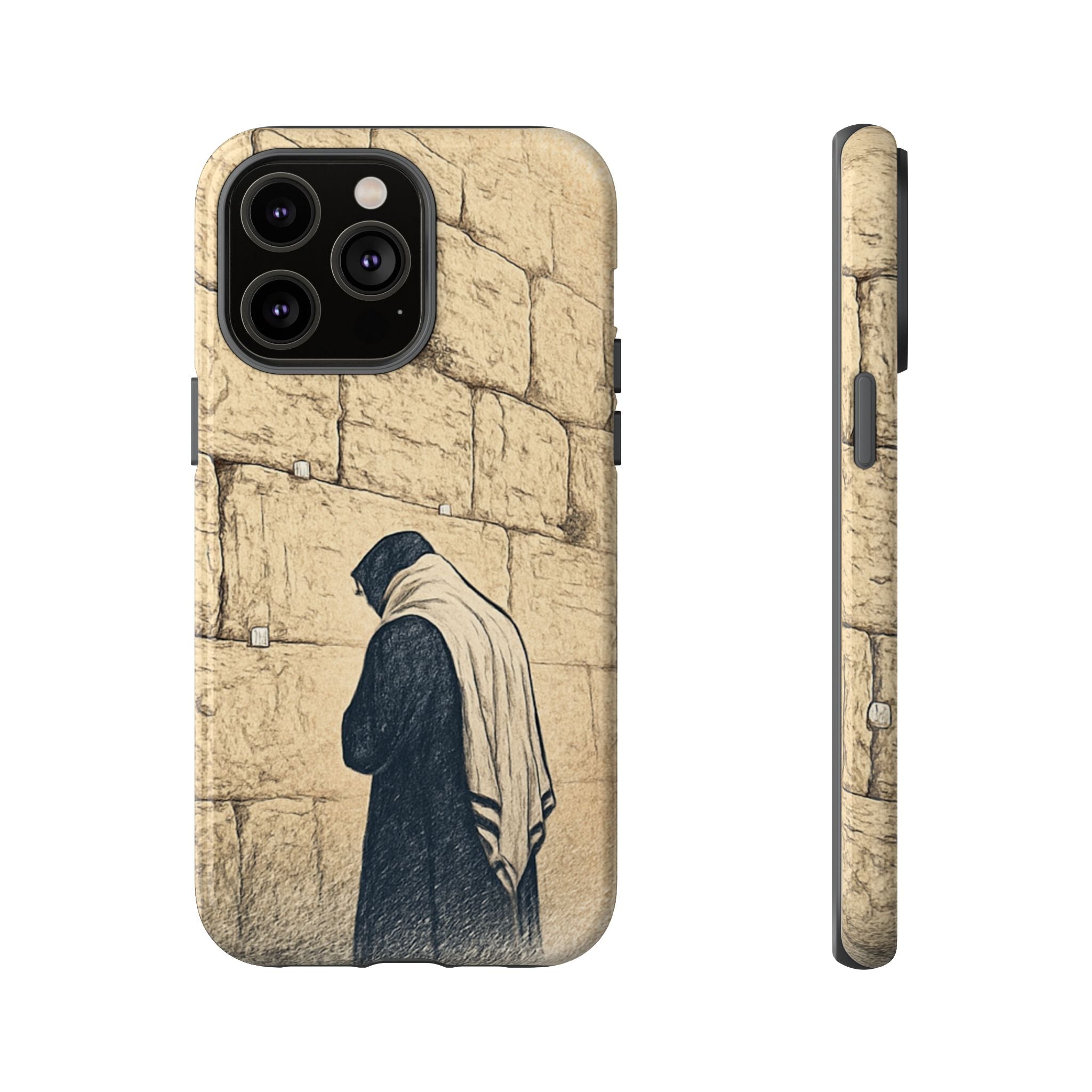Western Wall Prayer Phone Case — Jewish Prayer Design Tough Cases