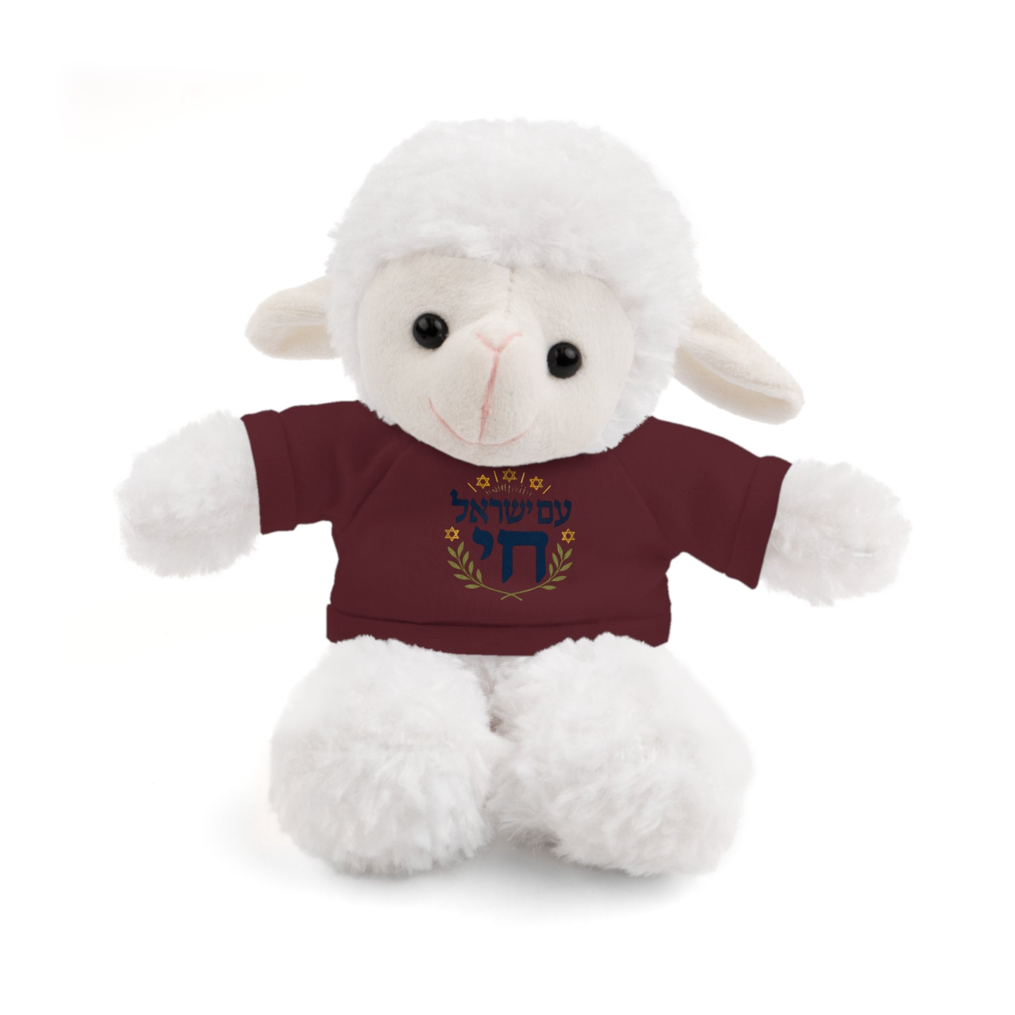 Israel Chai Teddy Bear — Plush Stuffed Animal with Tee