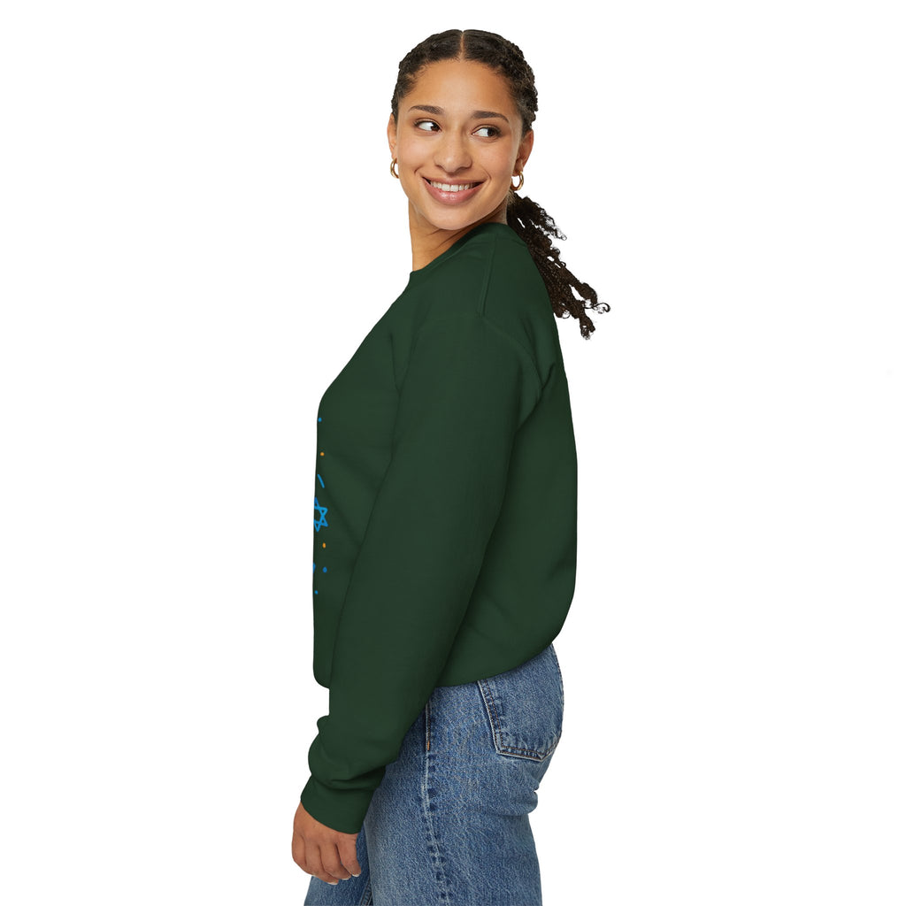 Happy Hanukkah Menorah Sweatshirt