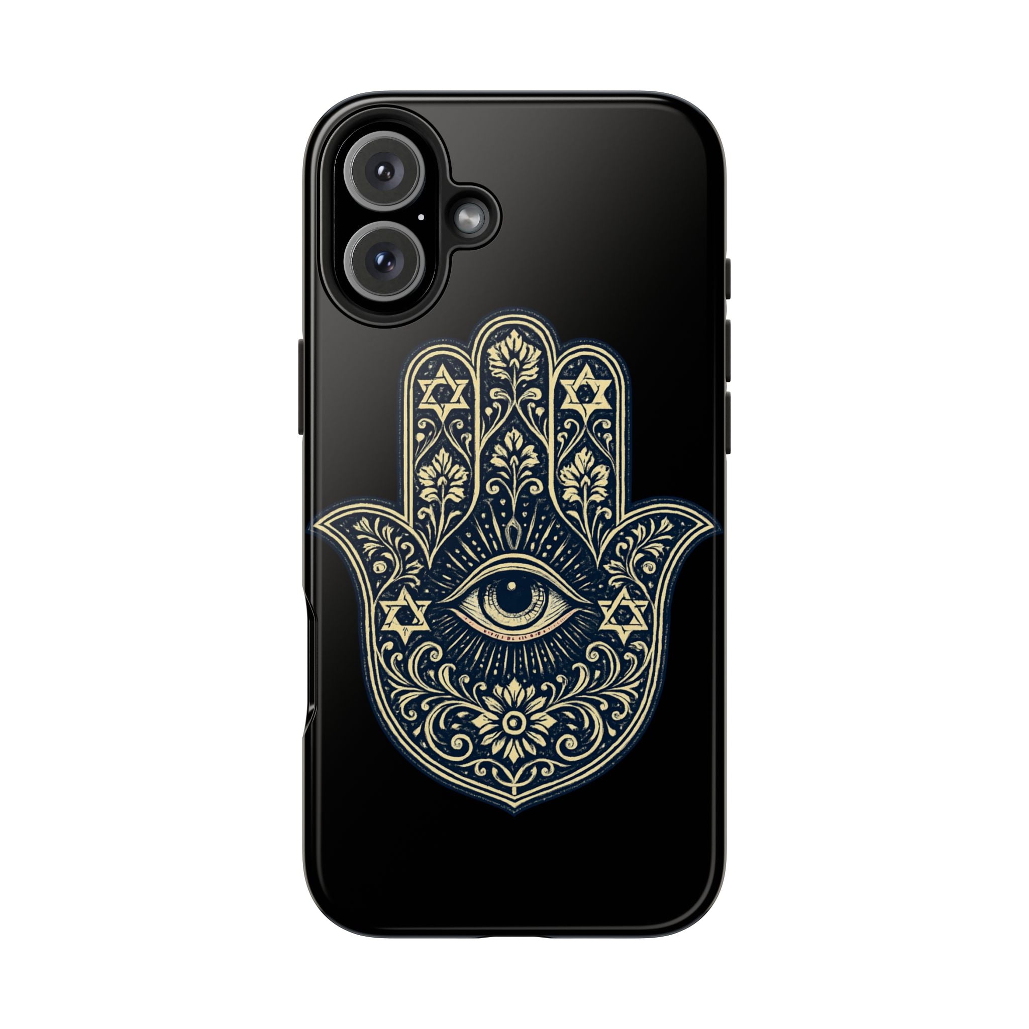 Hamsa Eye Tough Phone Case — Protective Spiritual Phone Cover