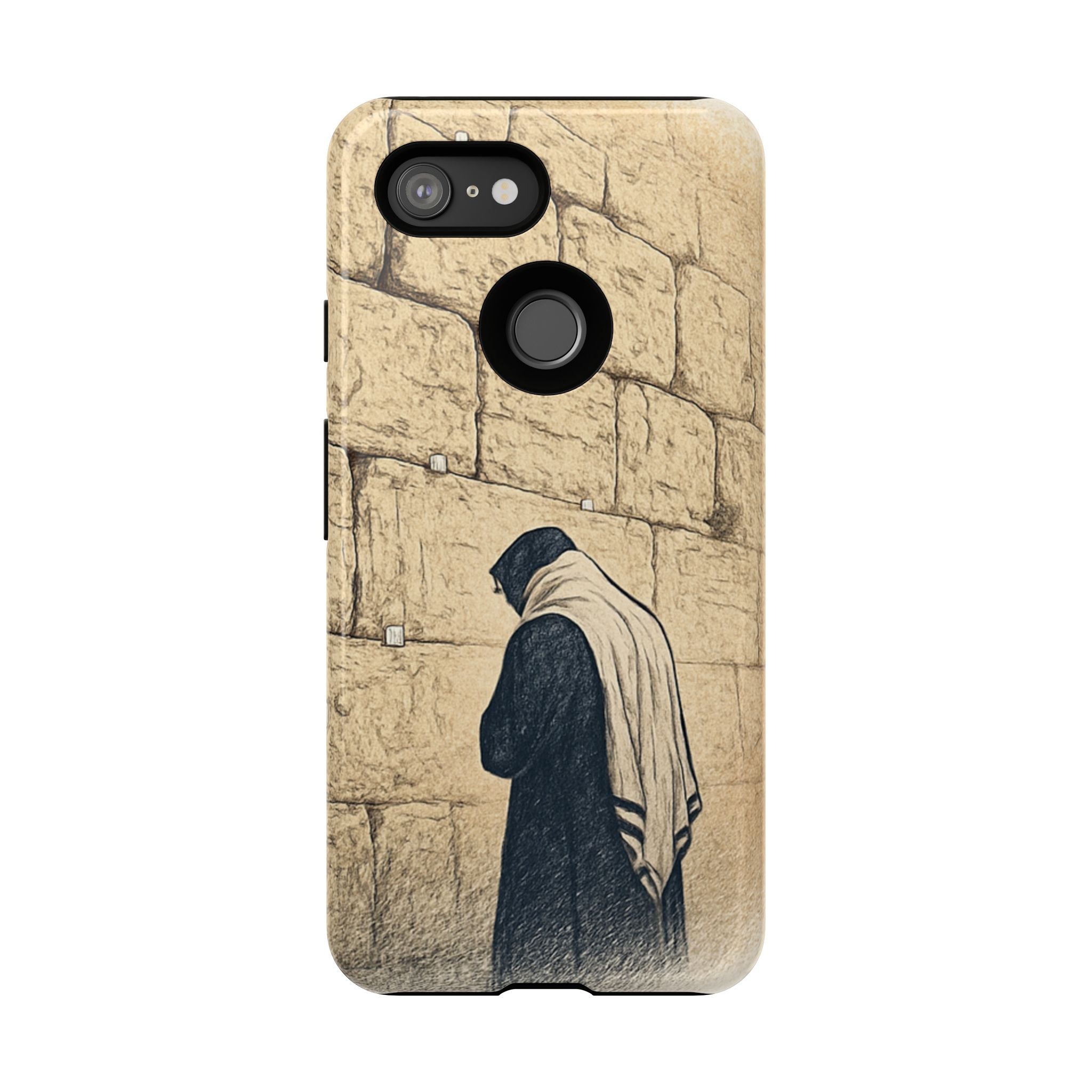 Western Wall Prayer Phone Case — Jewish Prayer Design Tough Cases