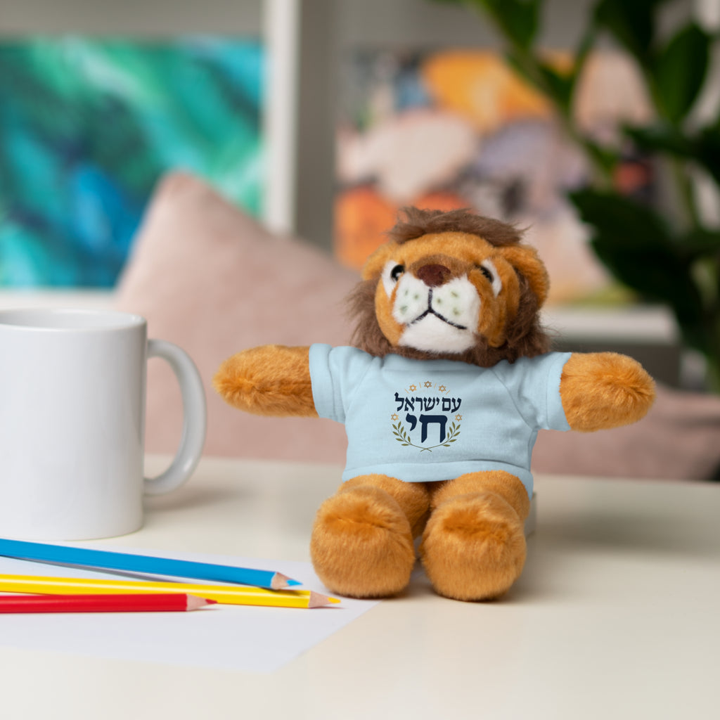 Israel Chai Teddy Bear — Plush Stuffed Animal with Tee