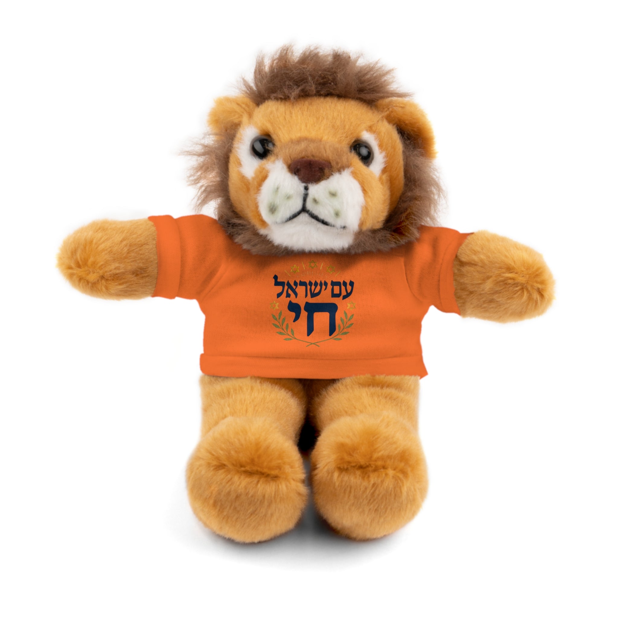 Israel Chai Teddy Bear — Plush Stuffed Animal with Tee