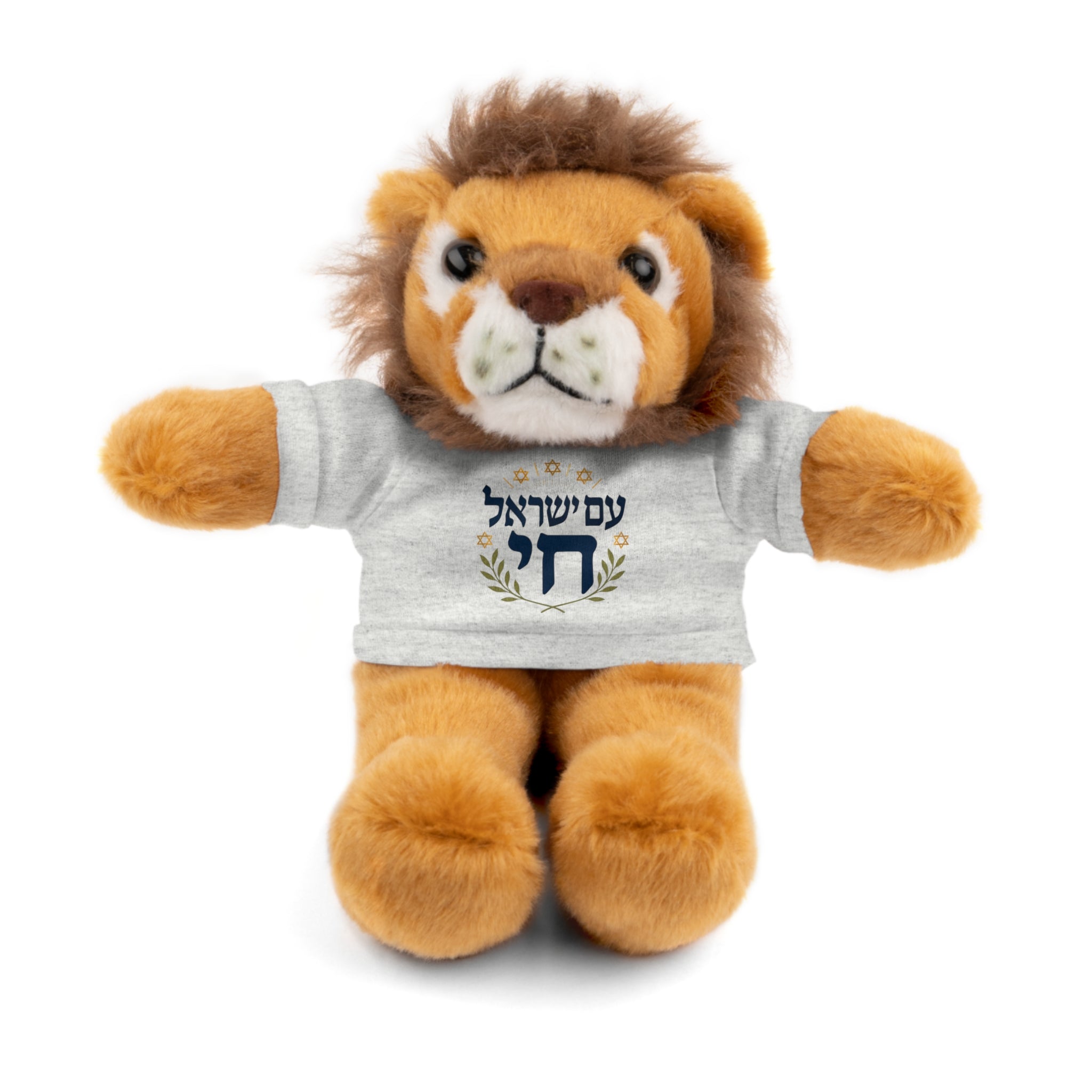 Israel Chai Teddy Bear — Plush Stuffed Animal with Tee