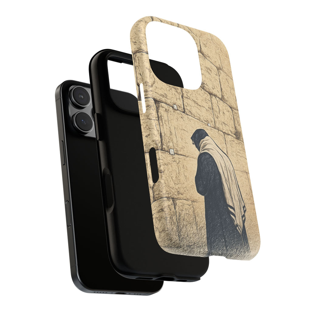 Western Wall Prayer Phone Case — Jewish Prayer Design Tough Cases