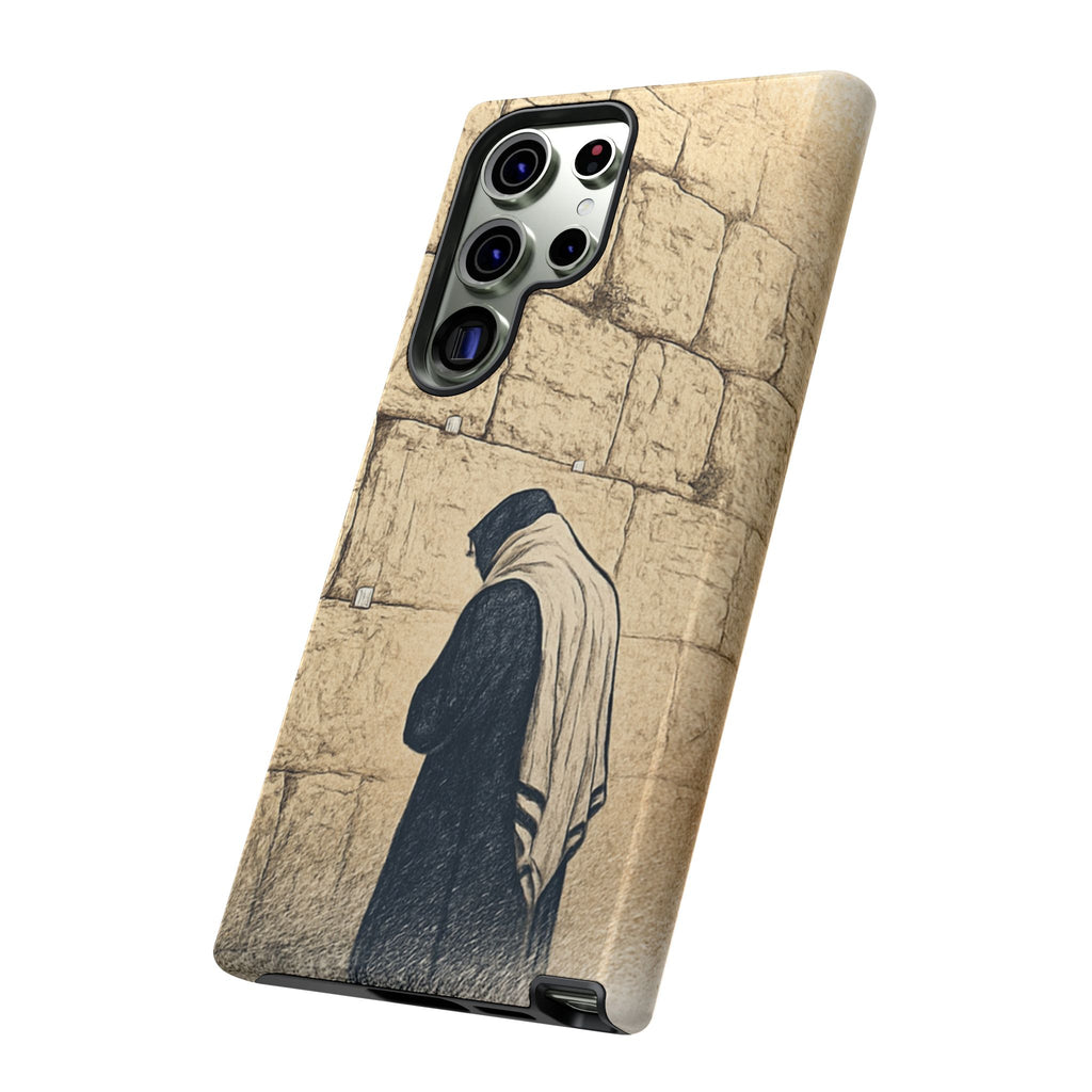 Western Wall Prayer Phone Case — Jewish Prayer Design Tough Cases