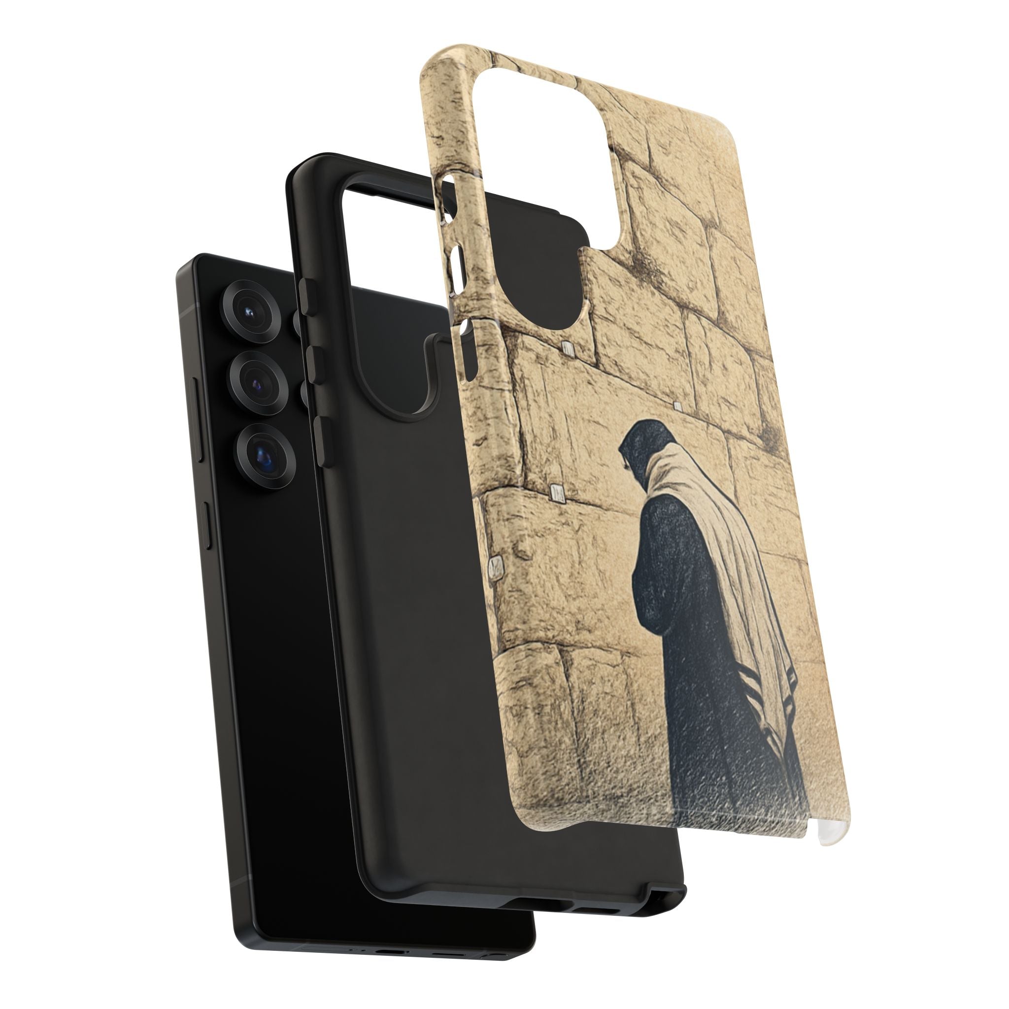 Western Wall Prayer Phone Case — Jewish Prayer Design Tough Cases