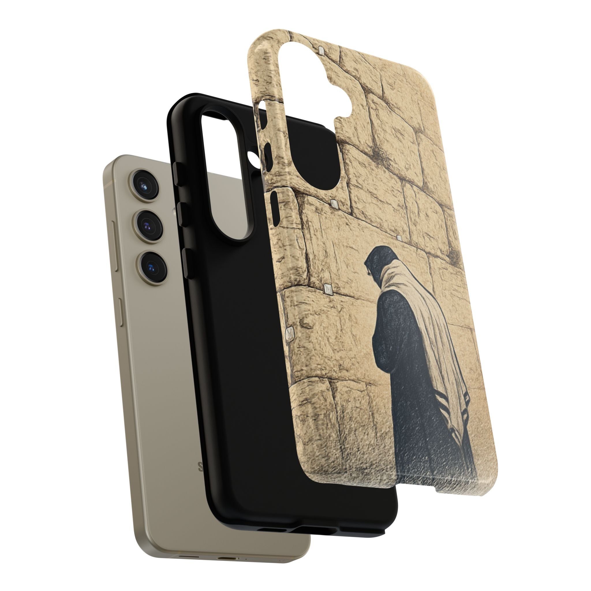Western Wall Prayer Phone Case — Jewish Prayer Design Tough Cases