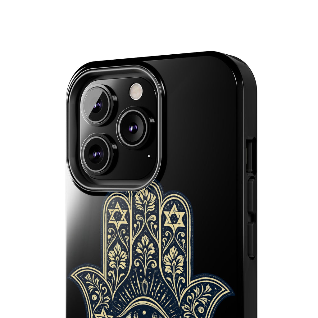 Hamsa Eye Tough Phone Case — Protective Spiritual Phone Cover