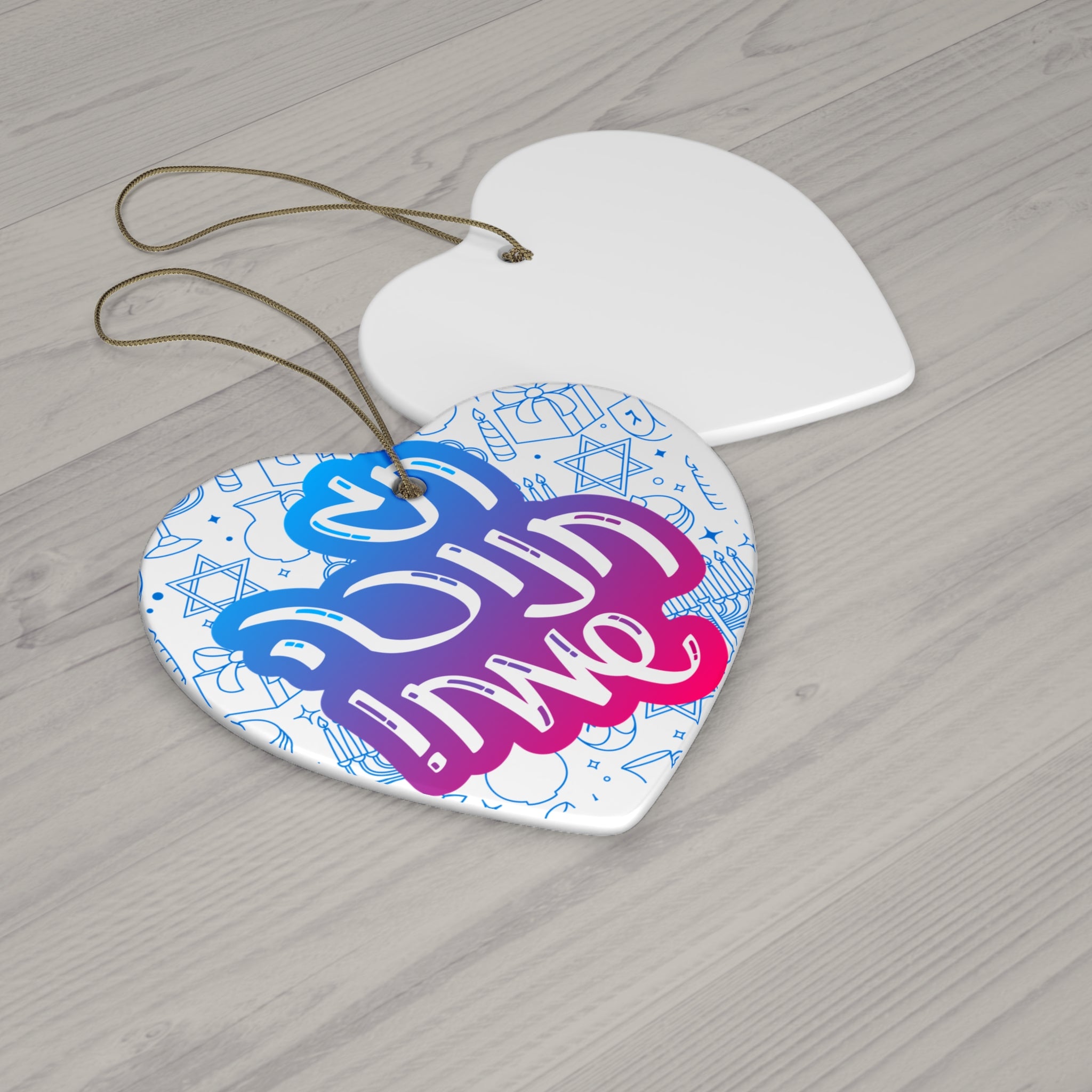 Ceramic Ornament - Hannukah Decoration