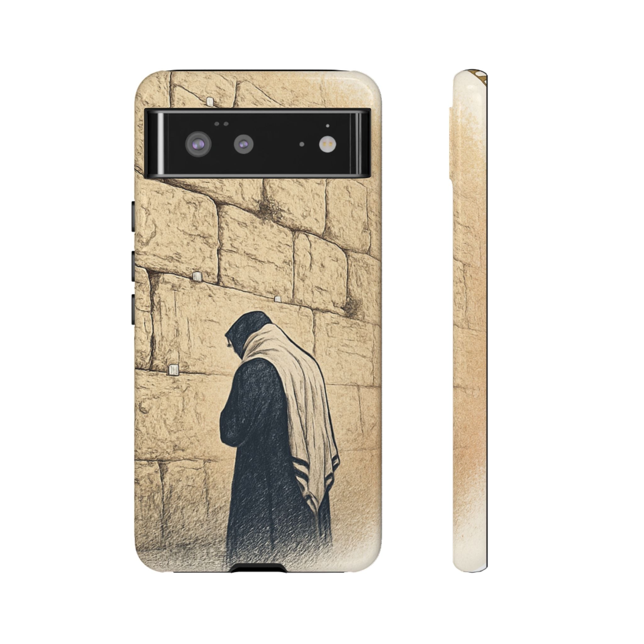 Western Wall Prayer Phone Case — Jewish Prayer Design Tough Cases