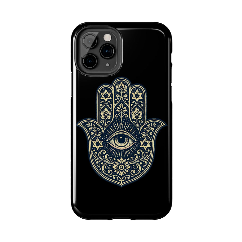 Hamsa Eye Tough Phone Case — Protective Spiritual Phone Cover