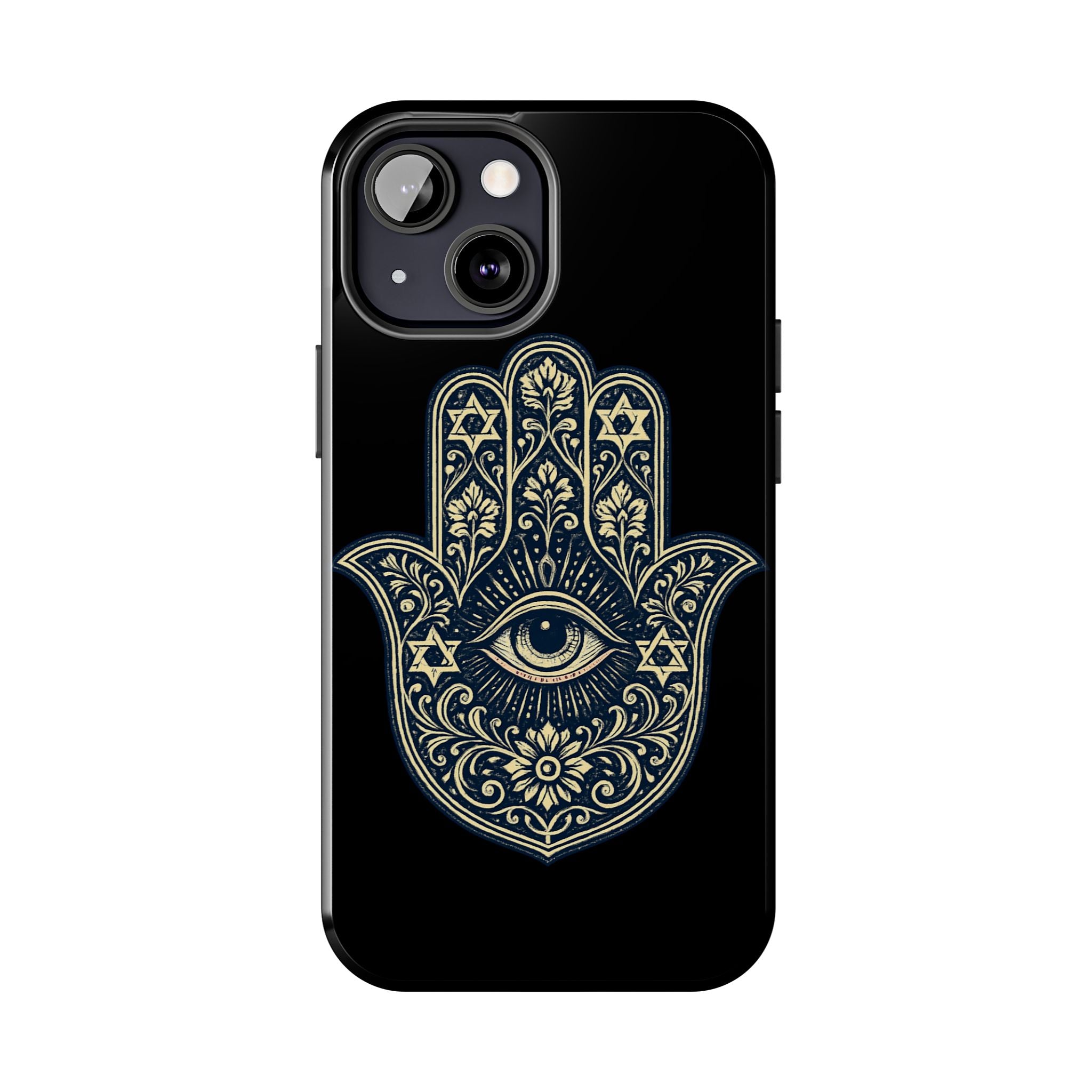 Hamsa Eye Tough Phone Case — Protective Spiritual Phone Cover