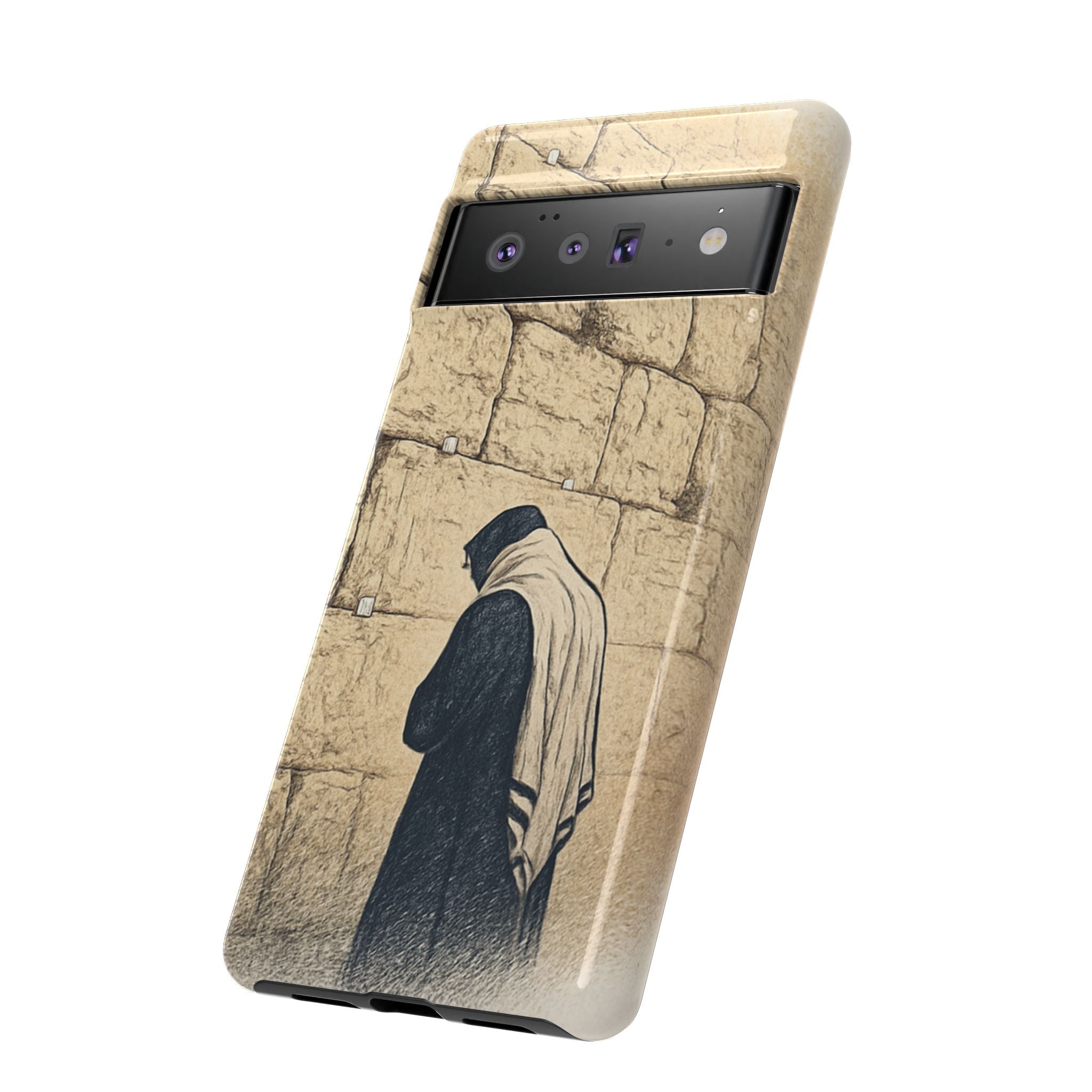Western Wall Prayer Phone Case — Jewish Prayer Design Tough Cases