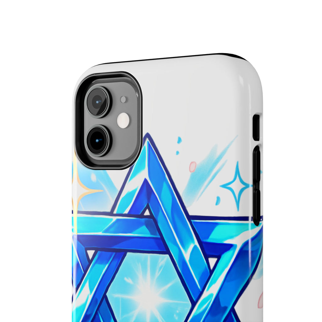 Star of David Blue Phone Case — Jewish Protection Design | Jewish Gift