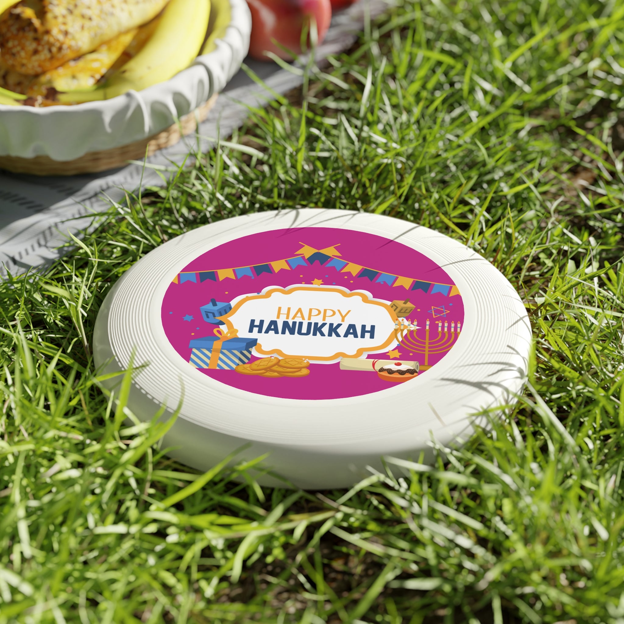 Hanukkah Frisbee — Happy Hanukkah Holiday Flying Disc