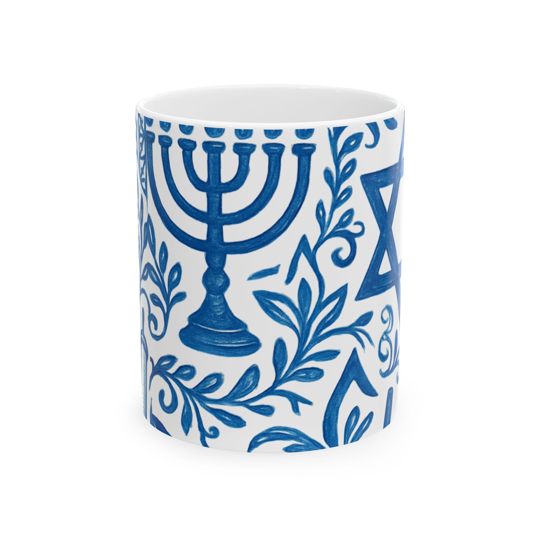 Star of David Ceramic Mug — Jewish Pride 11oz & 15oz
