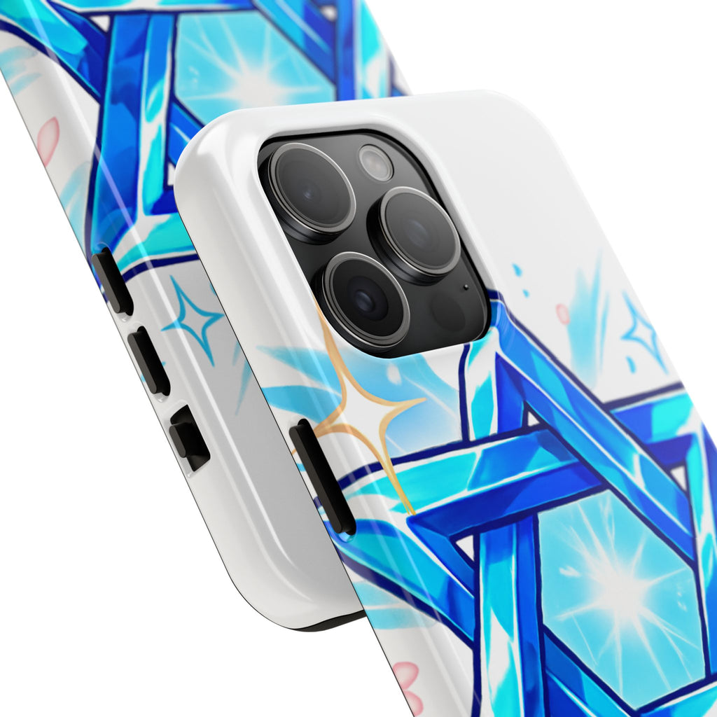 Star of David Blue Phone Case — Jewish Protection Design | Jewish Gift