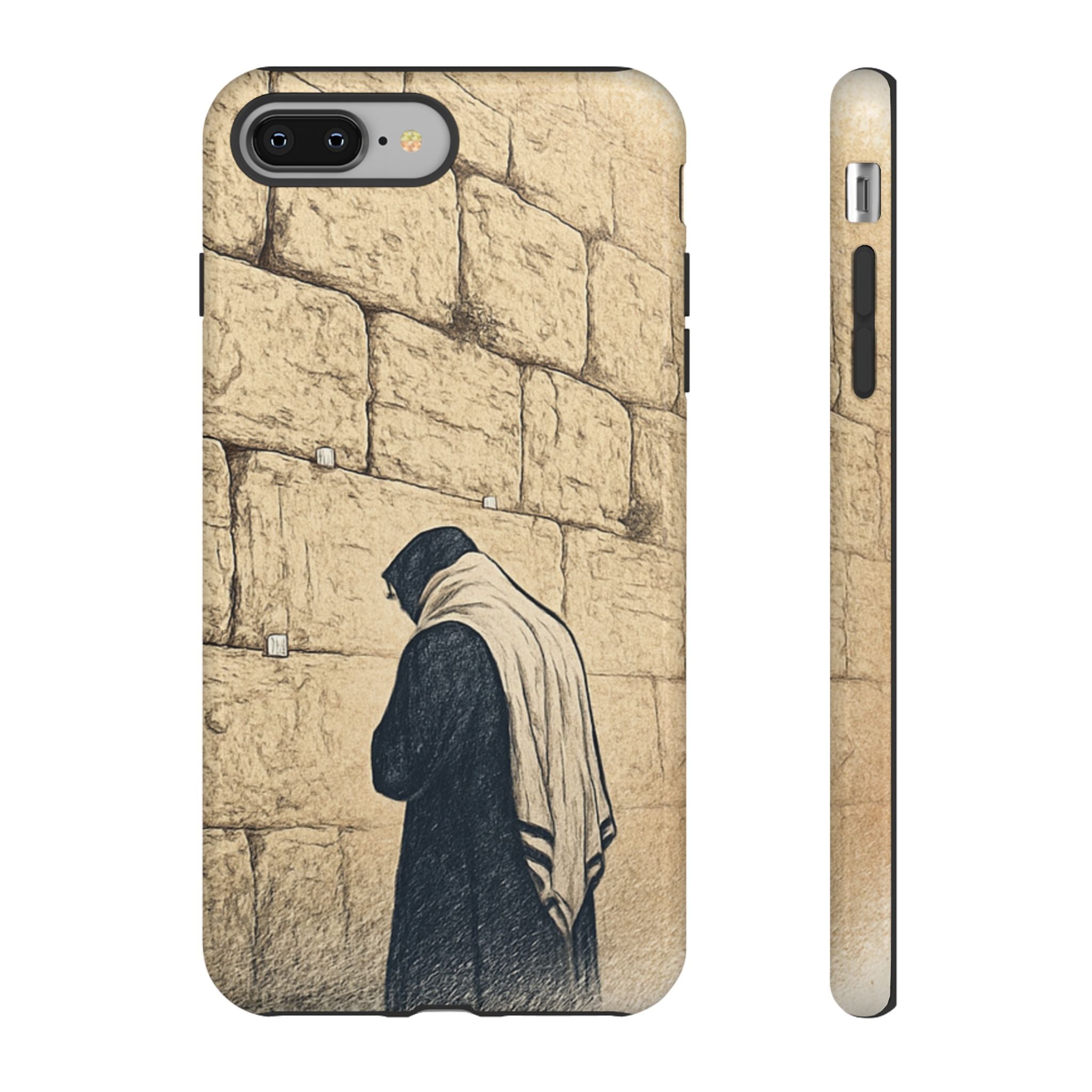 Western Wall Prayer Phone Case — Jewish Prayer Design Tough Cases