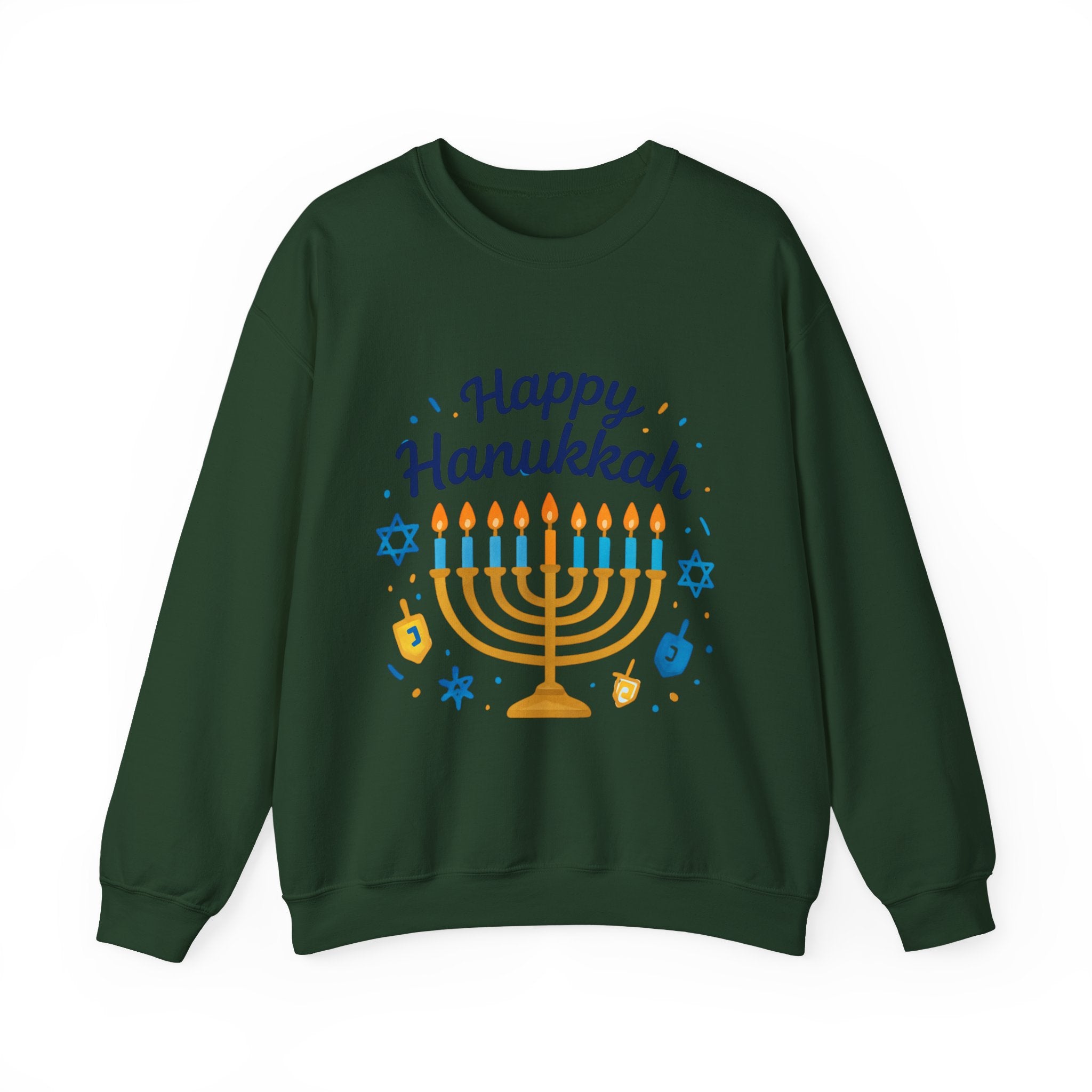 Happy Hanukkah Menorah Sweatshirt