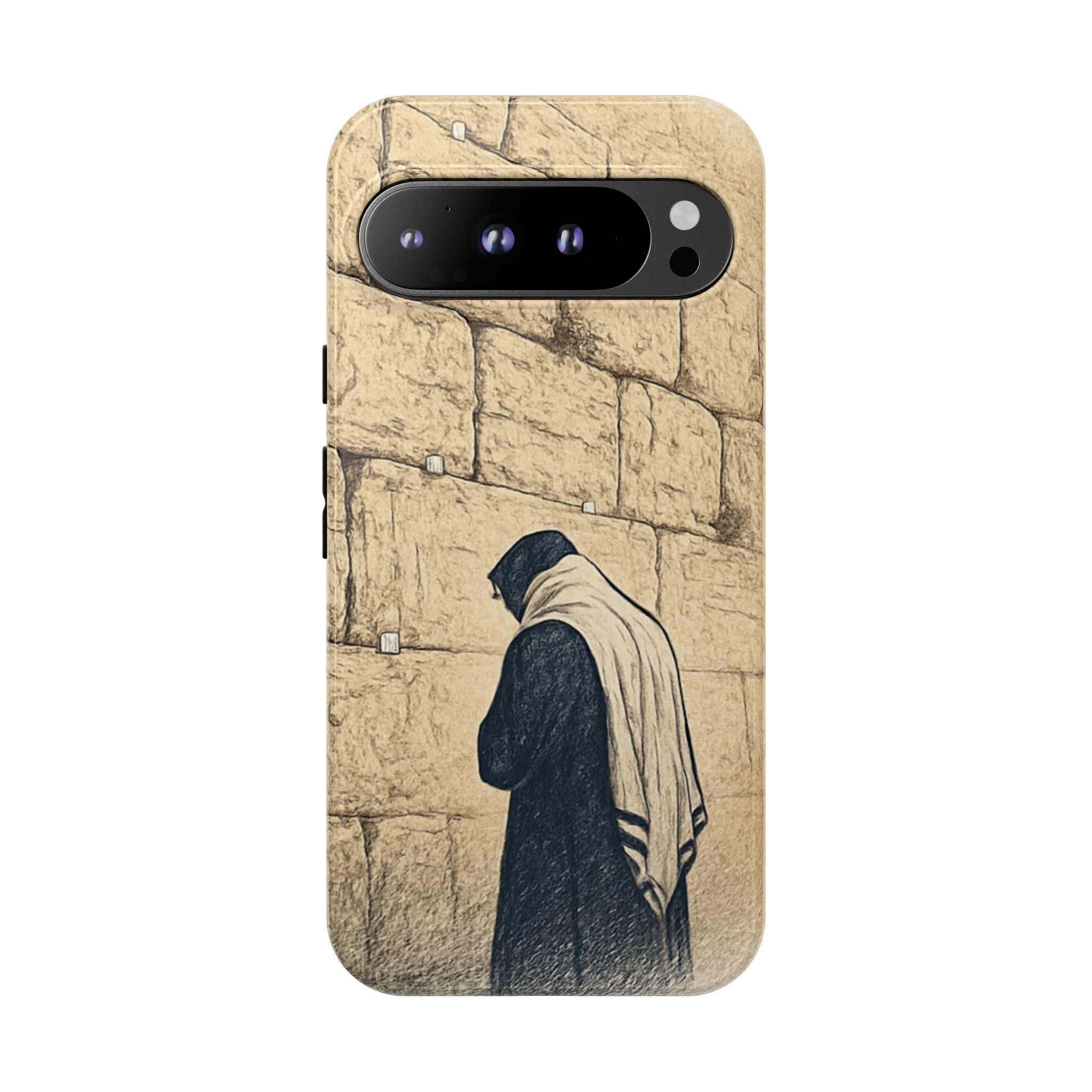 Western Wall Prayer Phone Case — Jewish Prayer Design Tough Cases